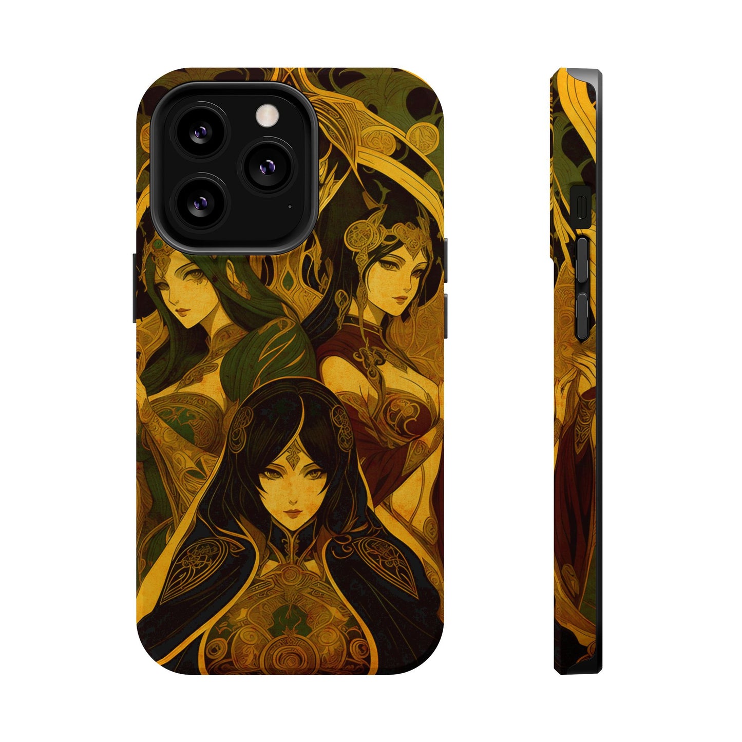 Anime Art MagSafe® iPhone Tough Case Dual Layer Robust