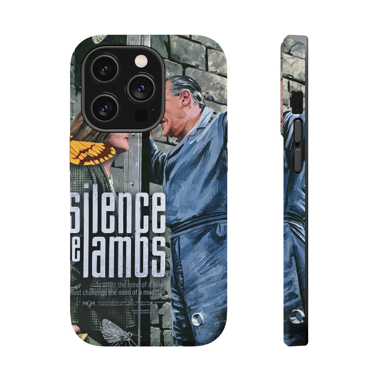 Silence of the Lambs MagSafe® iPhone Tough Case Dual Layer Robust