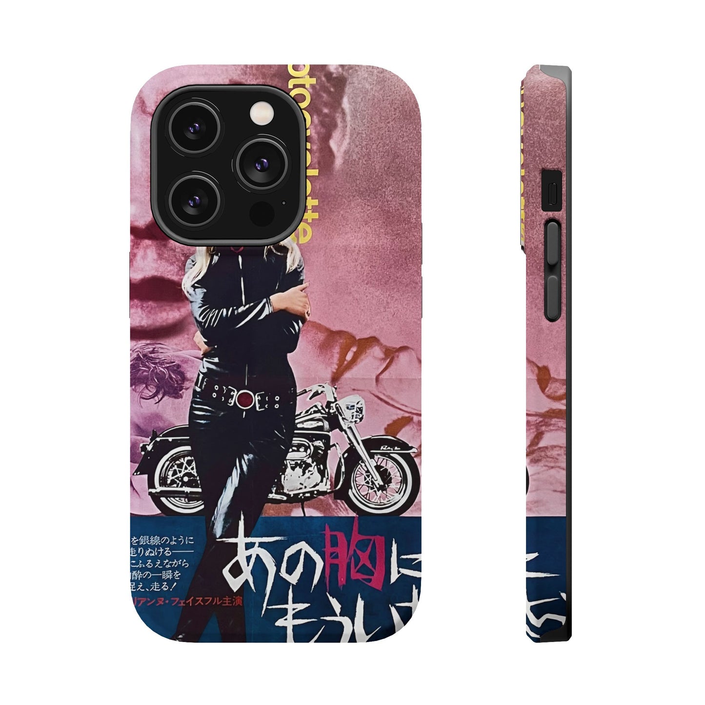 Girl on a Motorcycle MagSafe® iPhone Tough Case Dual Layer Robust