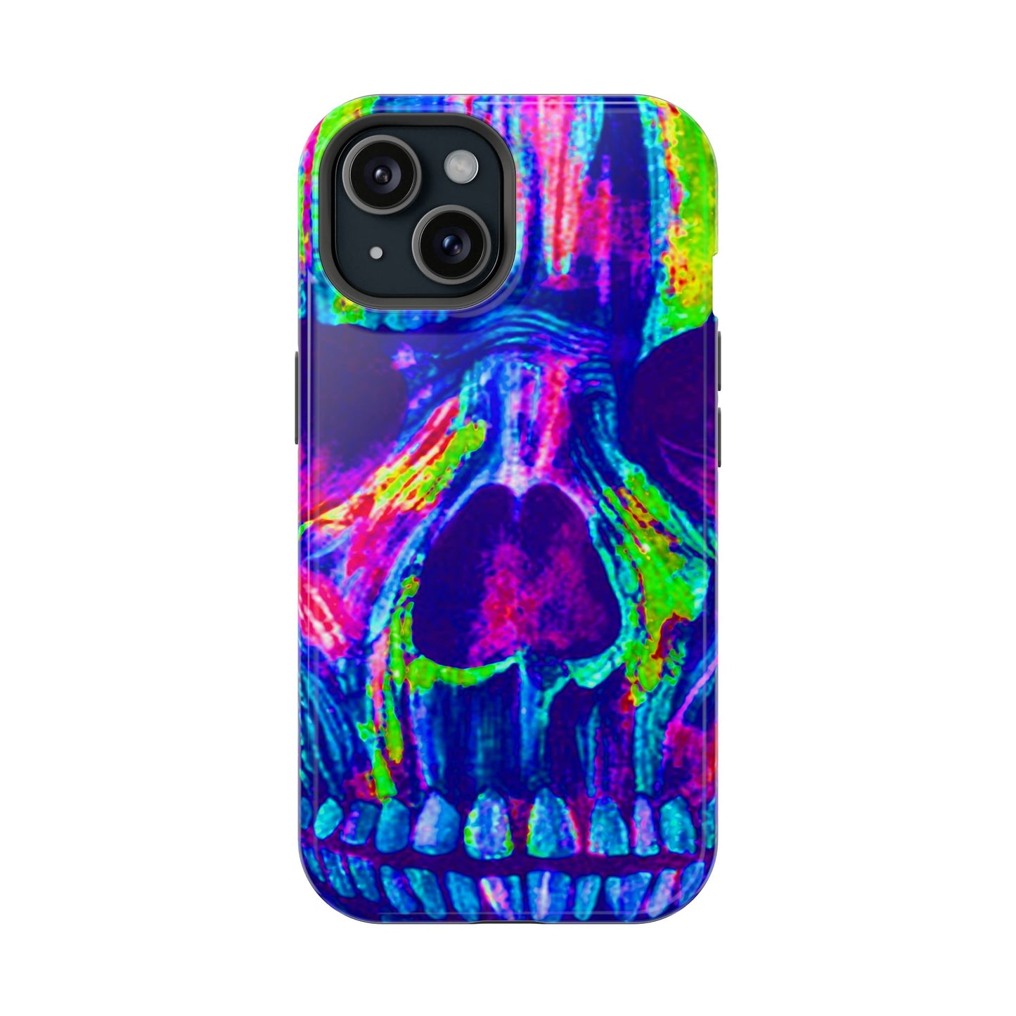 Skull Art MagSafe® iPhone Tough Case Dual Layer Robust