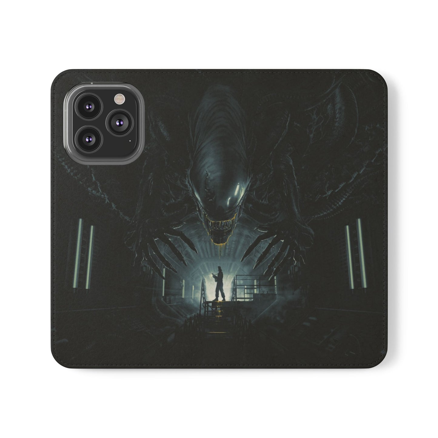 Smart Alien Flip Case for iPhone & Samsung | PhoneMags