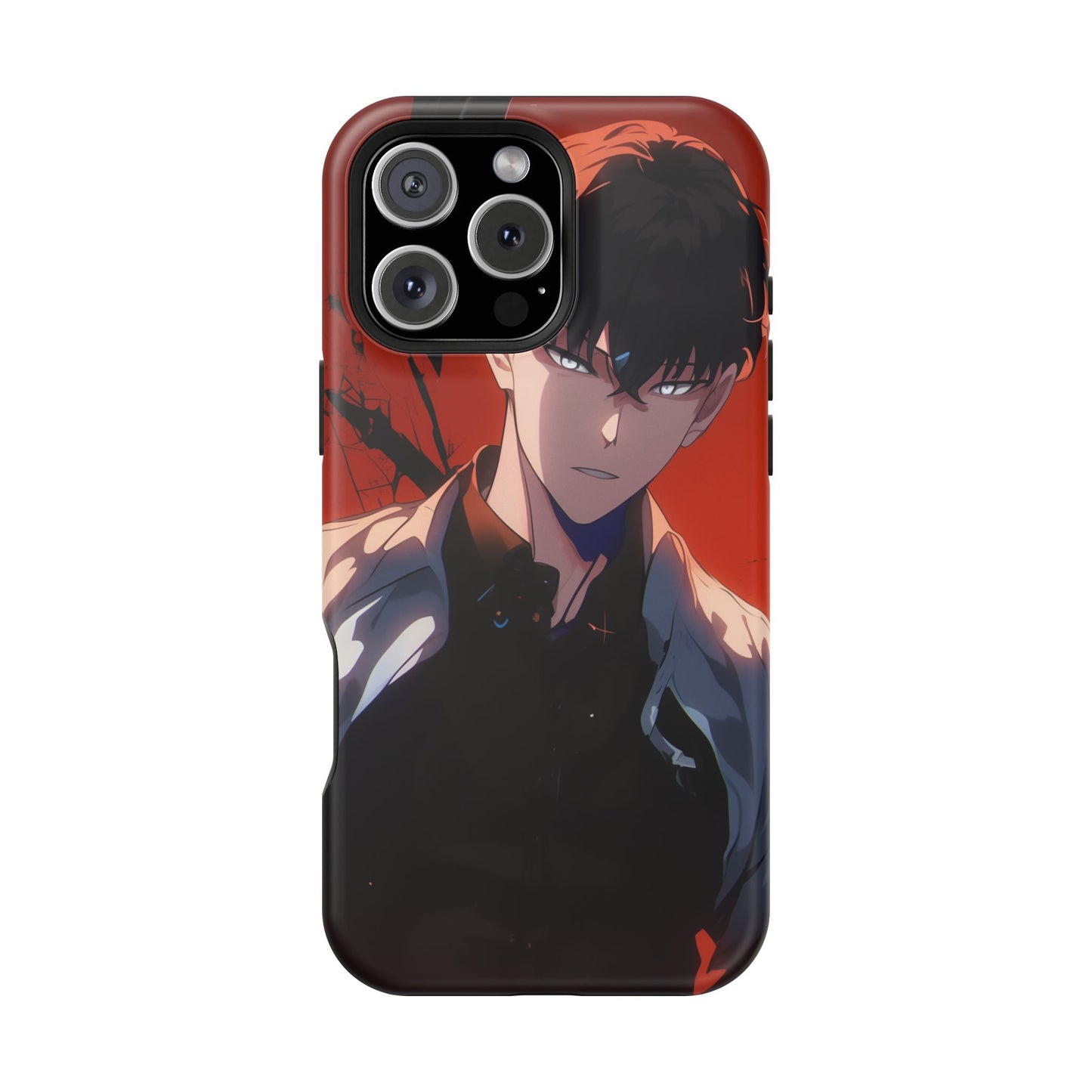 Sl Anime MagSafe® iPhone Tough Case Dual Layer Robust