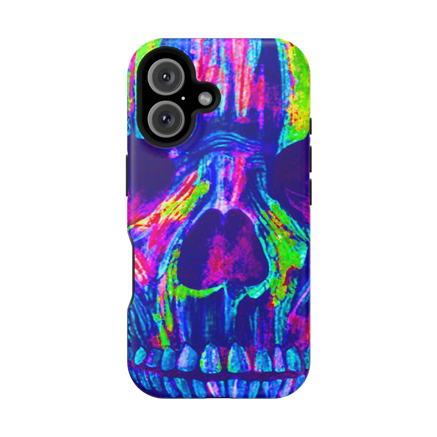 Skull Art MagSafe® iPhone Tough Case Dual Layer Robust