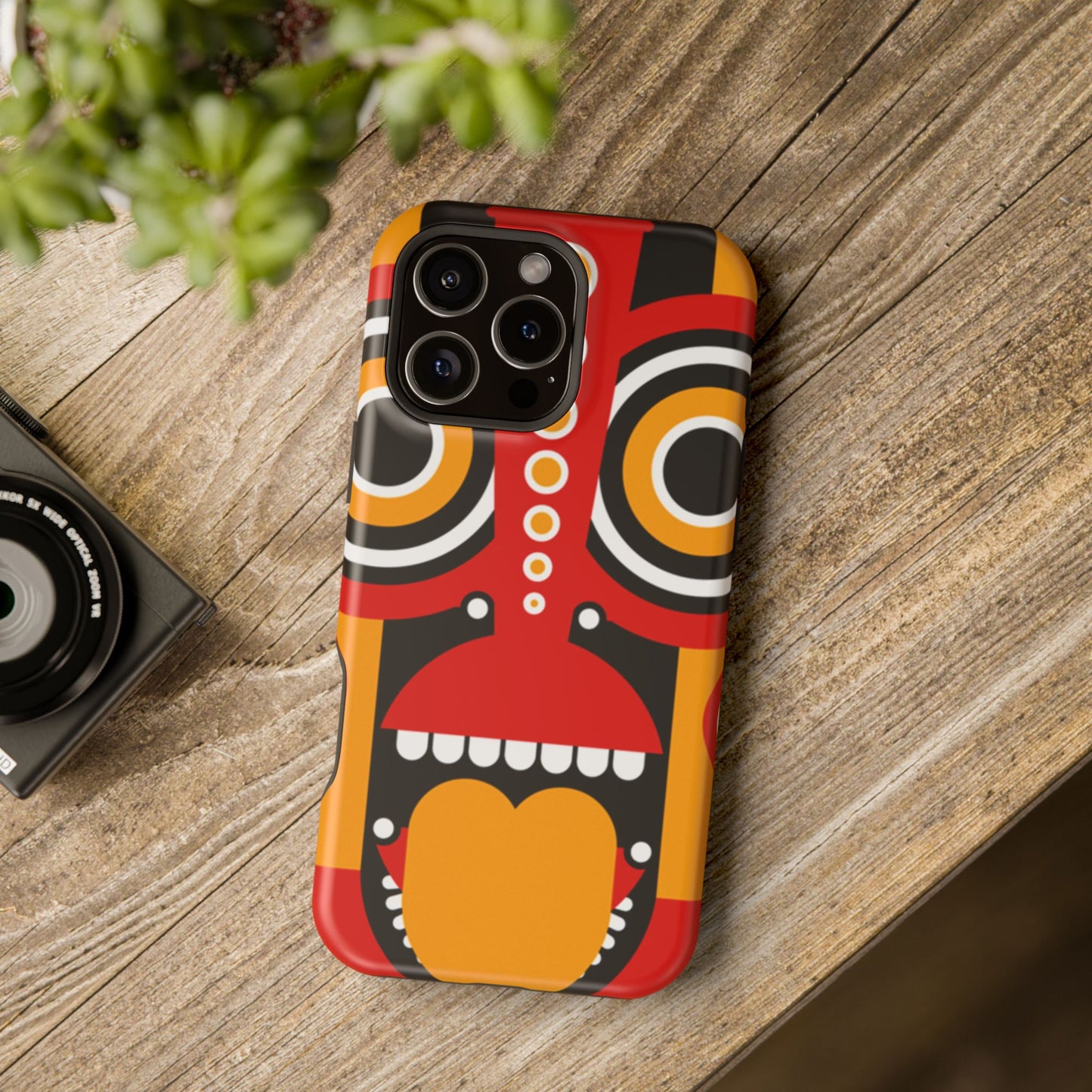 Tribal Art MagSafe® iPhone Tough Case Dual Layer Robust