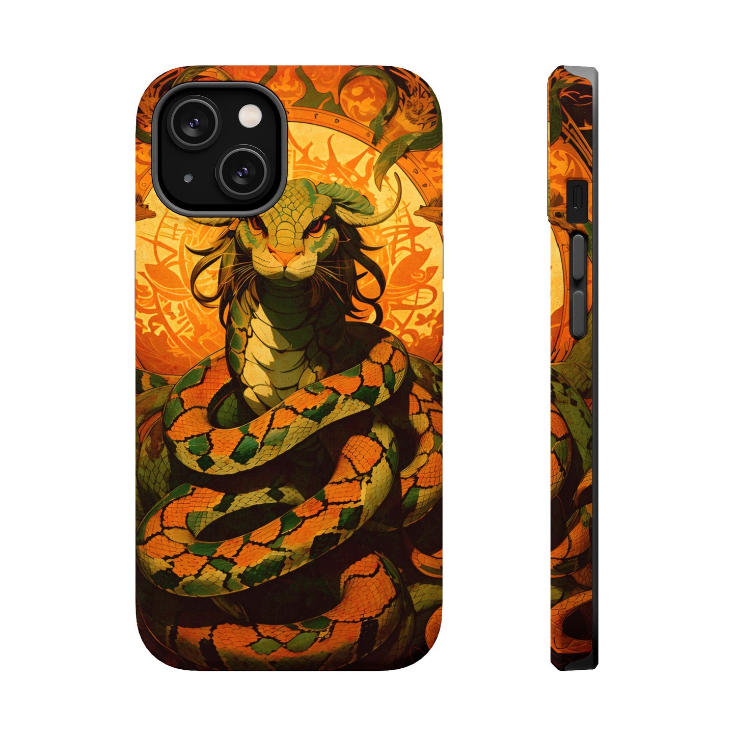 Serpent  Art MagSafe® iPhone Tough Case Dual Layer Robust