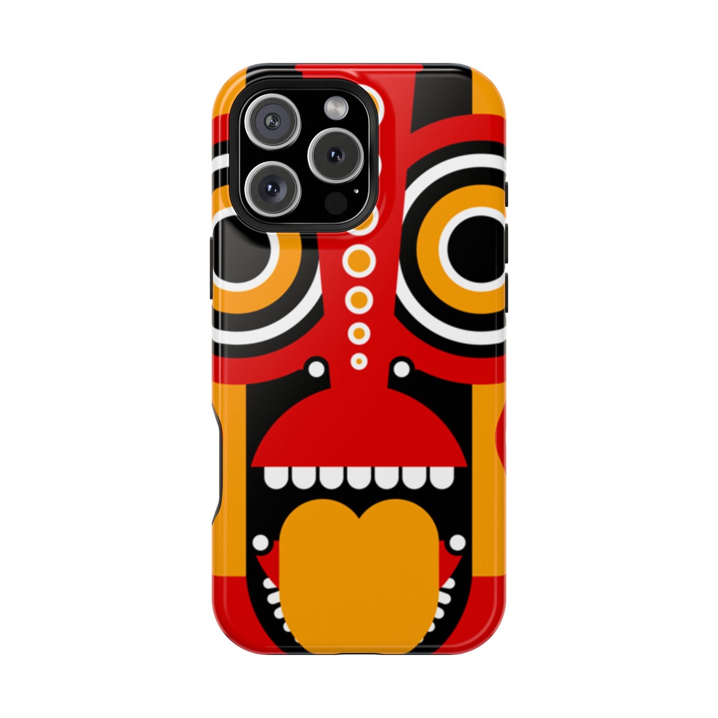 Tribal Art MagSafe® iPhone Tough Case Dual Layer Robust