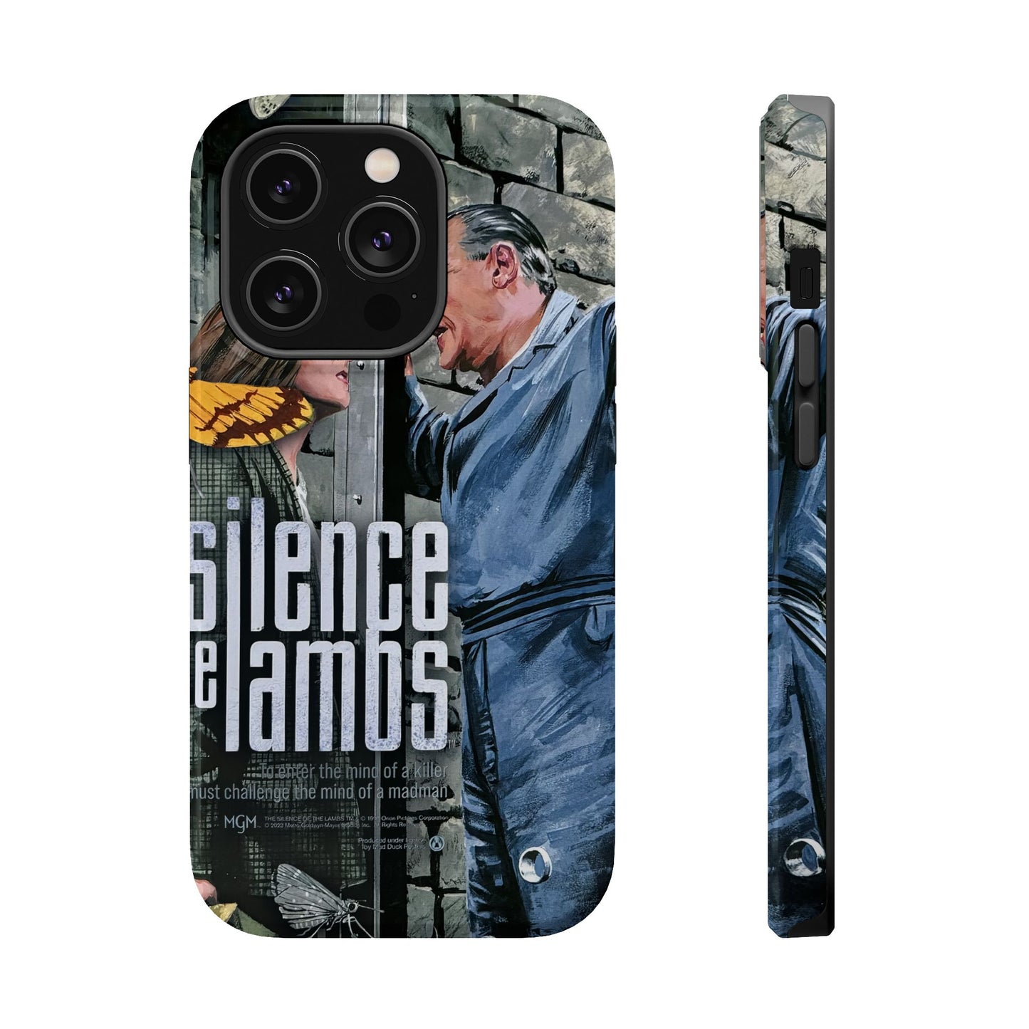 Silence of the Lambs MagSafe® iPhone Tough Case Dual Layer Robust