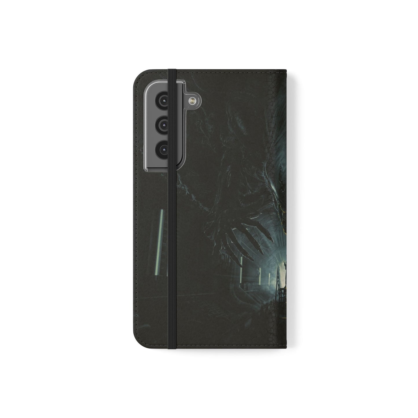 Alien iPhone & Samsung Flip Case