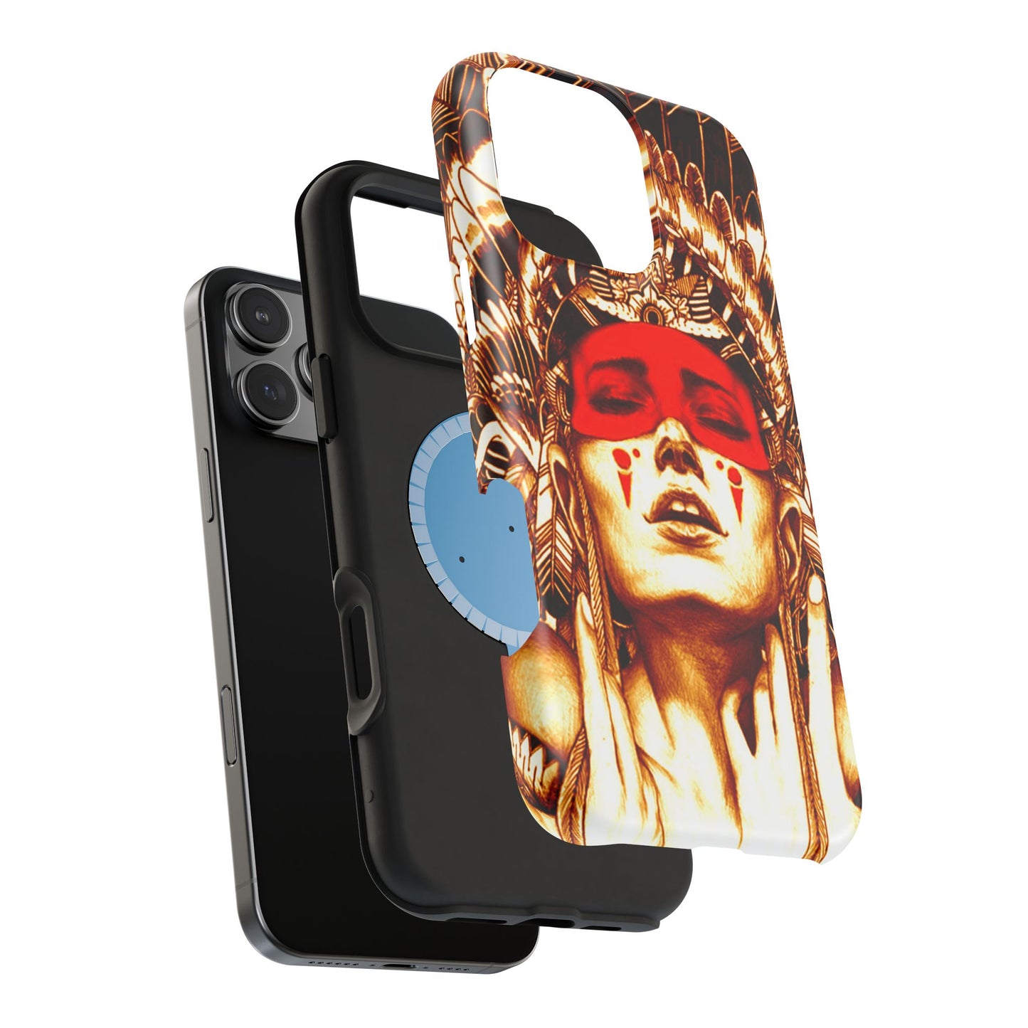 Native Art MagSafe® iPhone Tough Case Dual Layer Robust