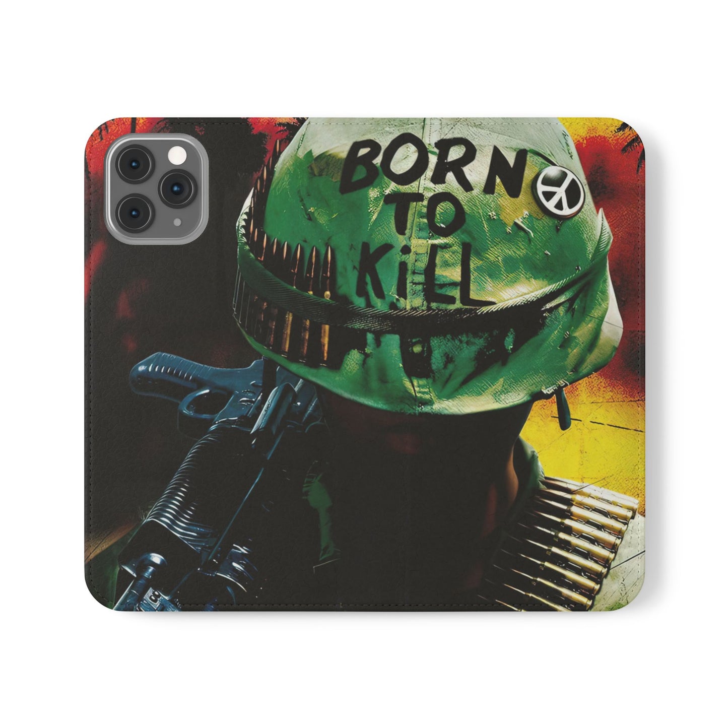 Full Metal Jacket Flip Case for iPhone & Samsung | PhoneMags