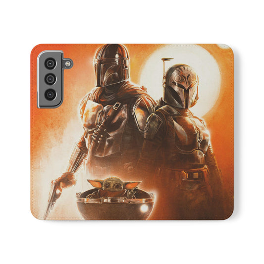Mandalorian iPhone & Samsung Flip Case | PhoneMags