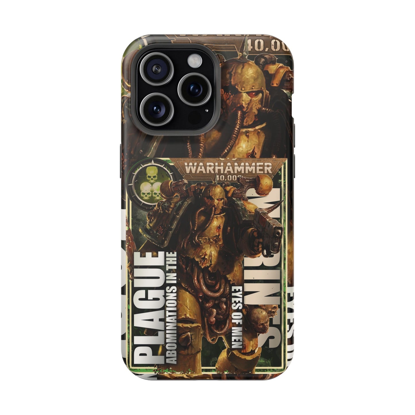 Warhammer Plague Marines MagSafe® iPhone Tough Case Dual Layer Robust