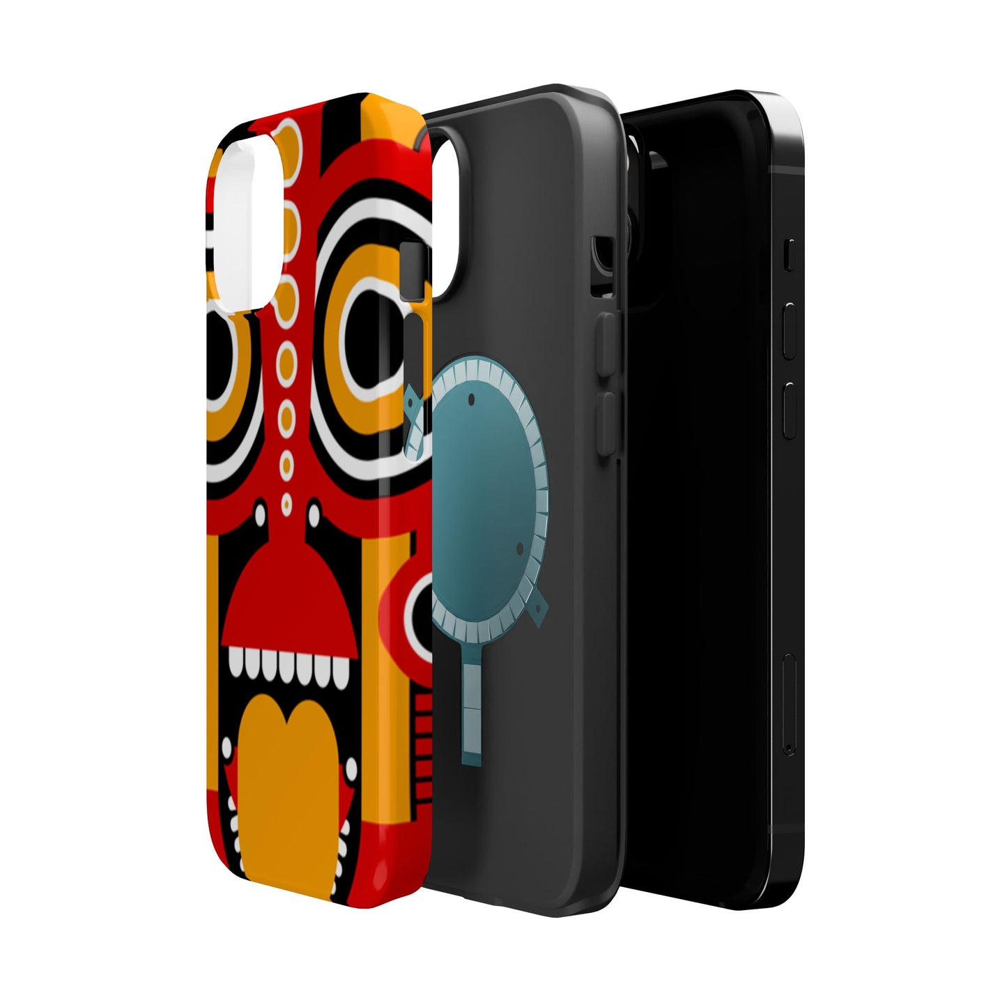 Tribal Art MagSafe® iPhone Tough Case Dual Layer Robust