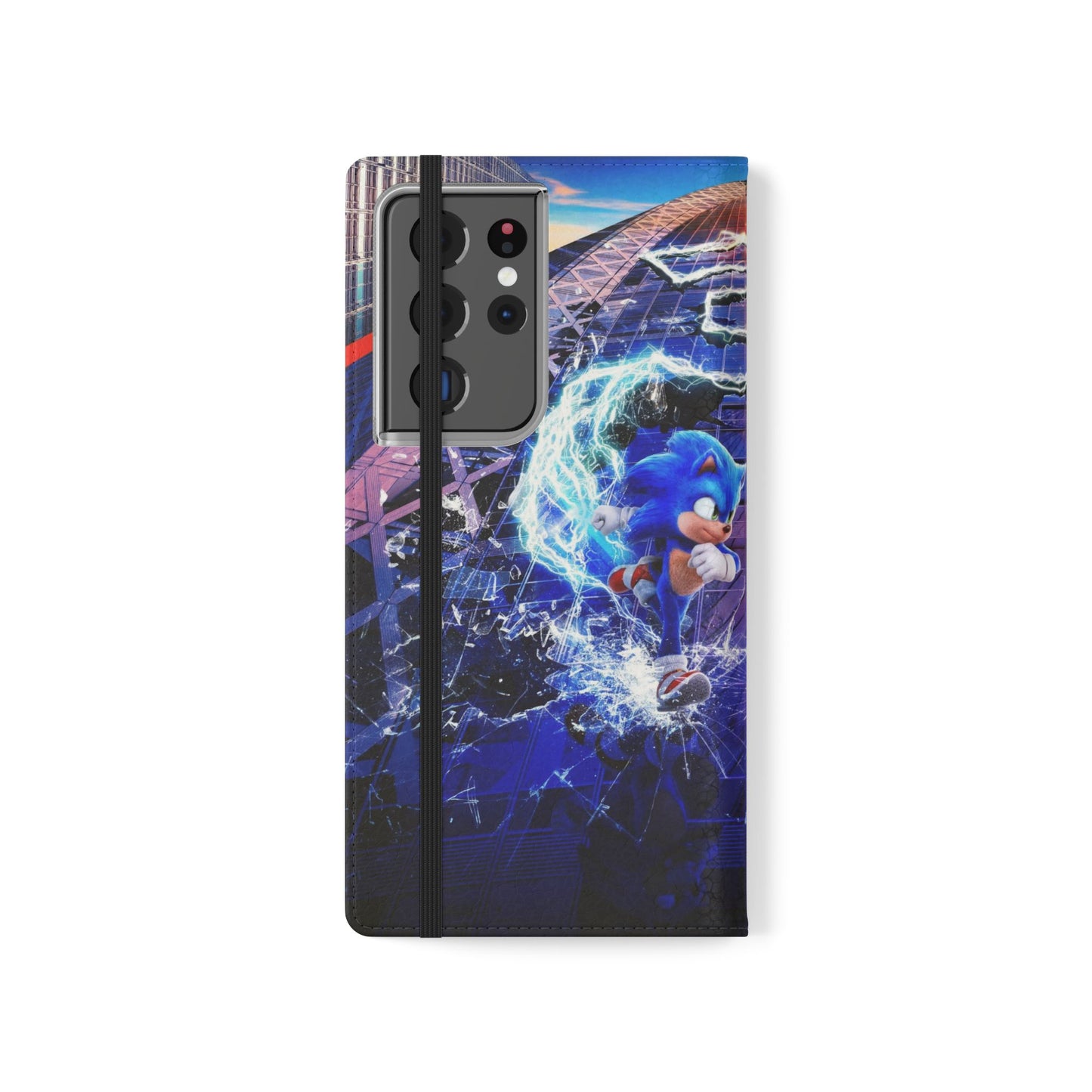 Sonic iPhone & Samsung Flip Case