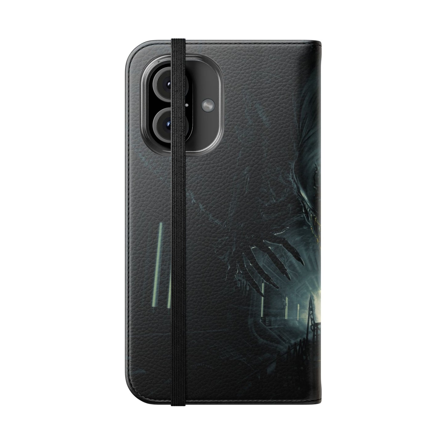 Alien iPhone & Samsung Flip Case