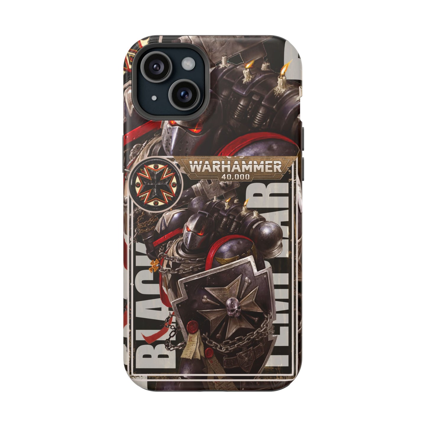 Warhammer Black Templars MagSafe® iPhone Tough Case Dual Layer Robust