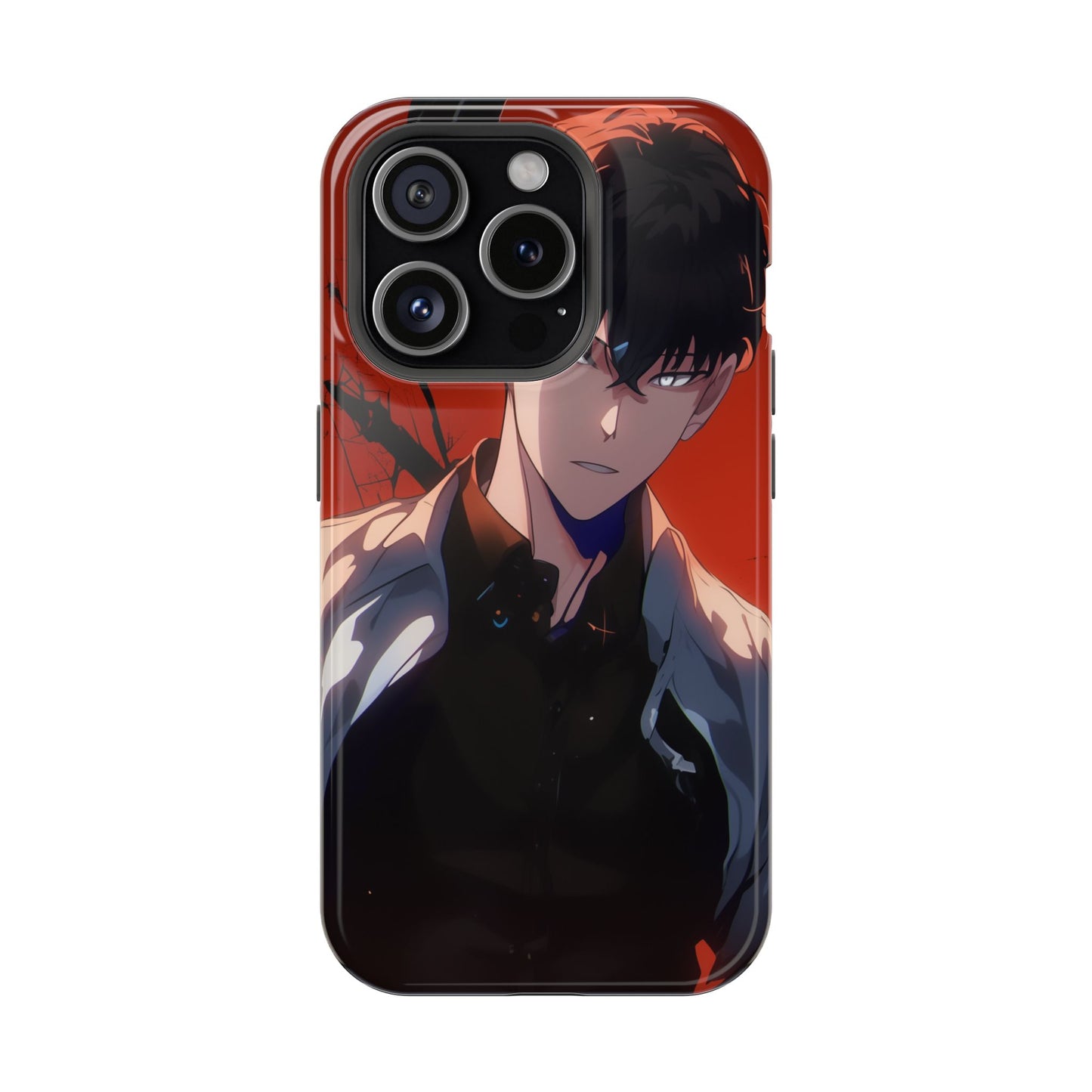 Sl Anime MagSafe® iPhone Tough Case Dual Layer Robust