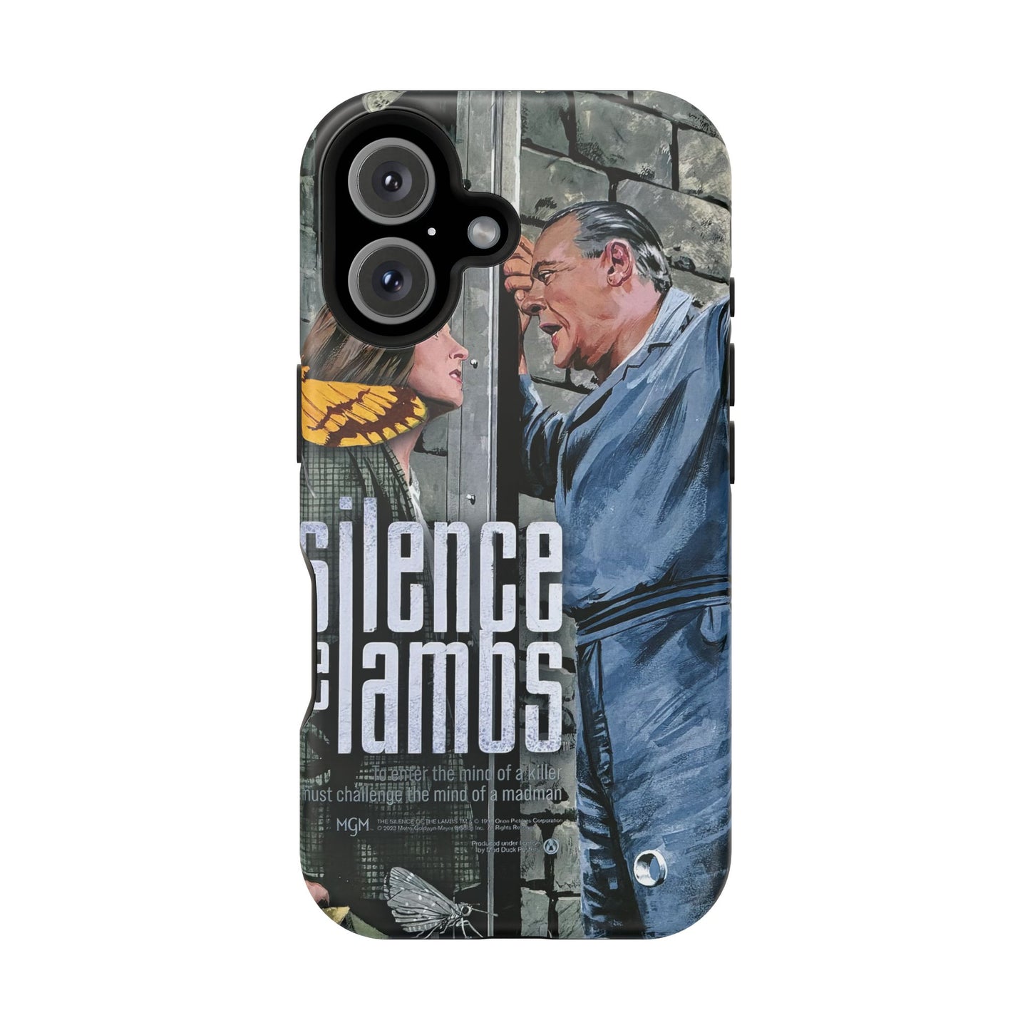 Silence of the Lambs MagSafe® iPhone Tough Case Dual Layer Robust