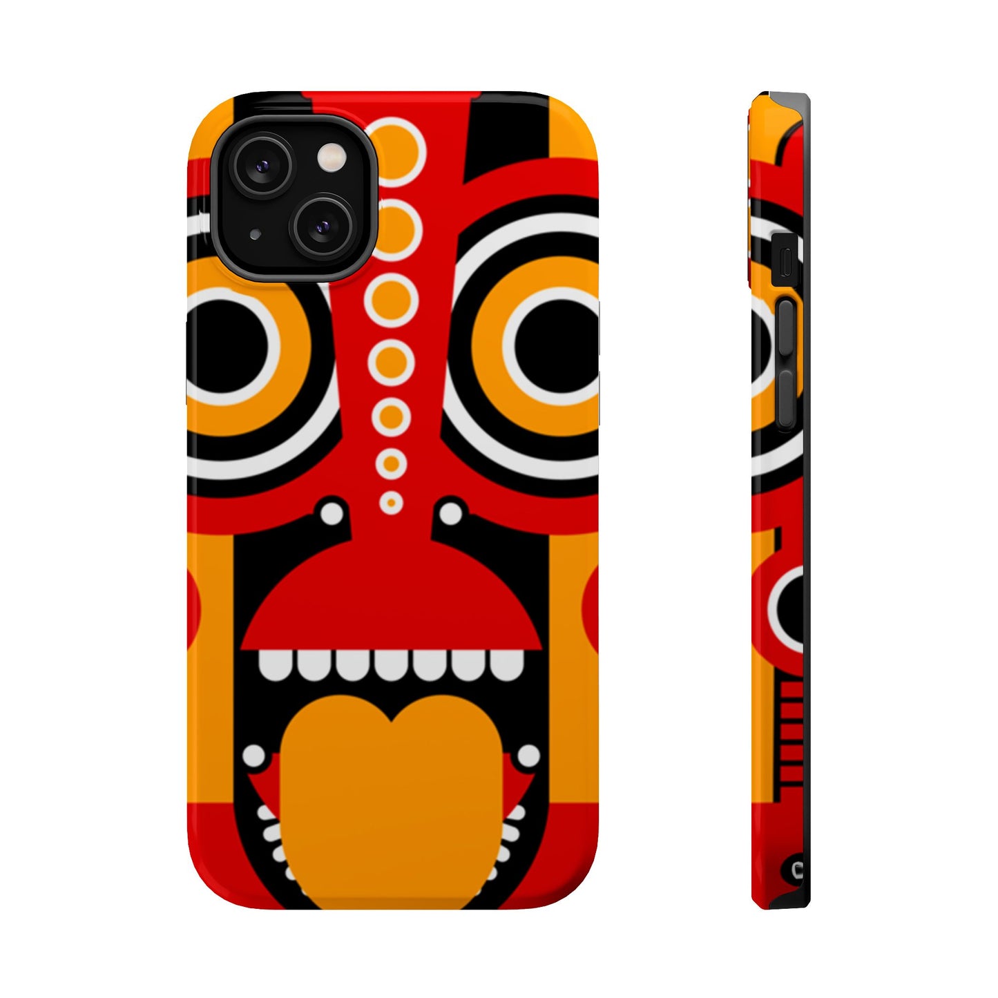 Tribal Art MagSafe® iPhone Tough Case Dual Layer Robust