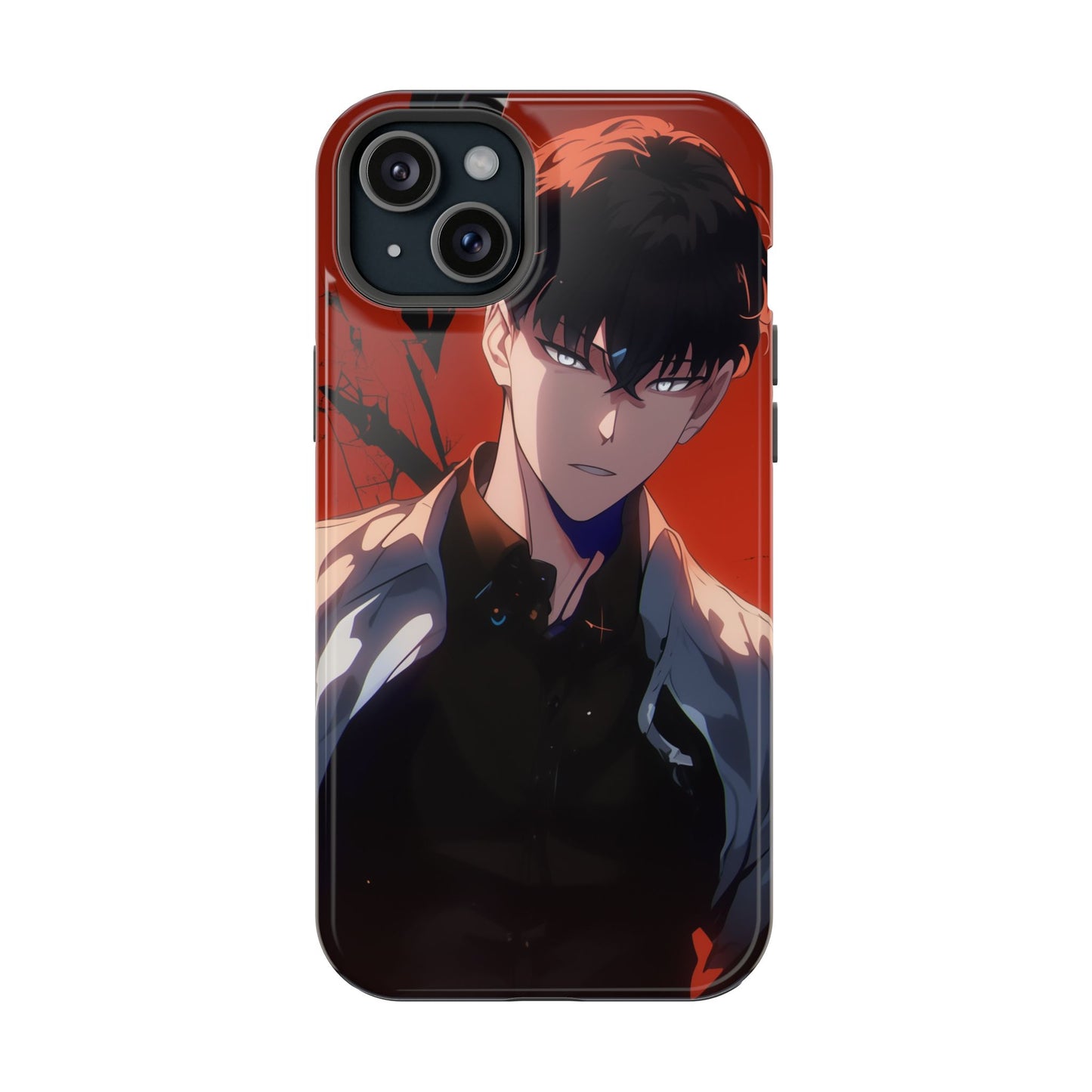 Sl Anime MagSafe® iPhone Tough Case Dual Layer Robust