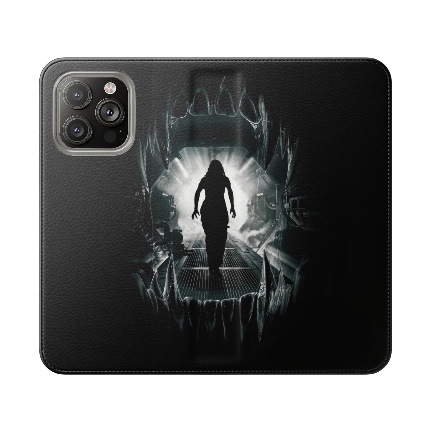 Alien iPhone & Samsung Flip Case