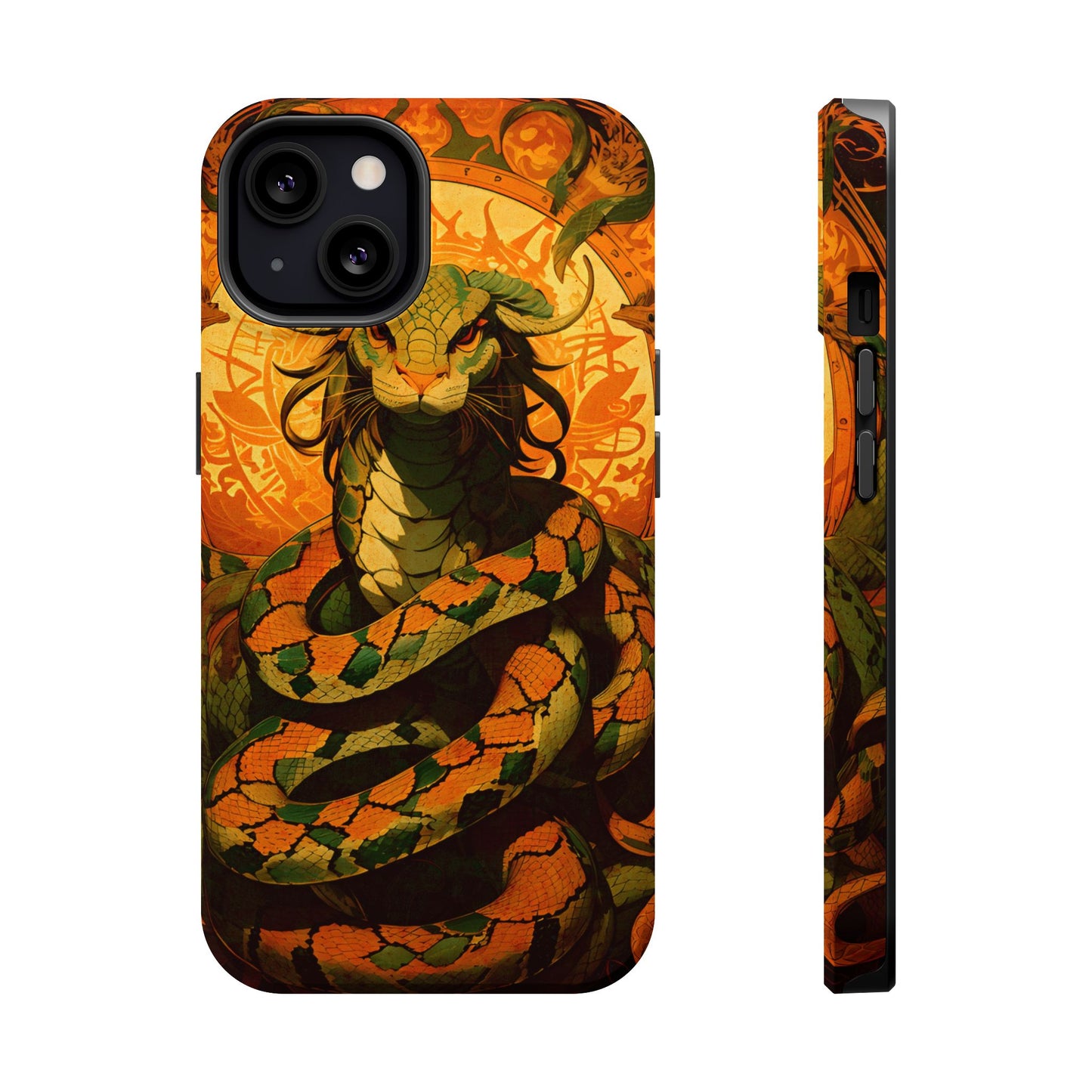 Serpent  Art MagSafe® iPhone Tough Case Dual Layer Robust