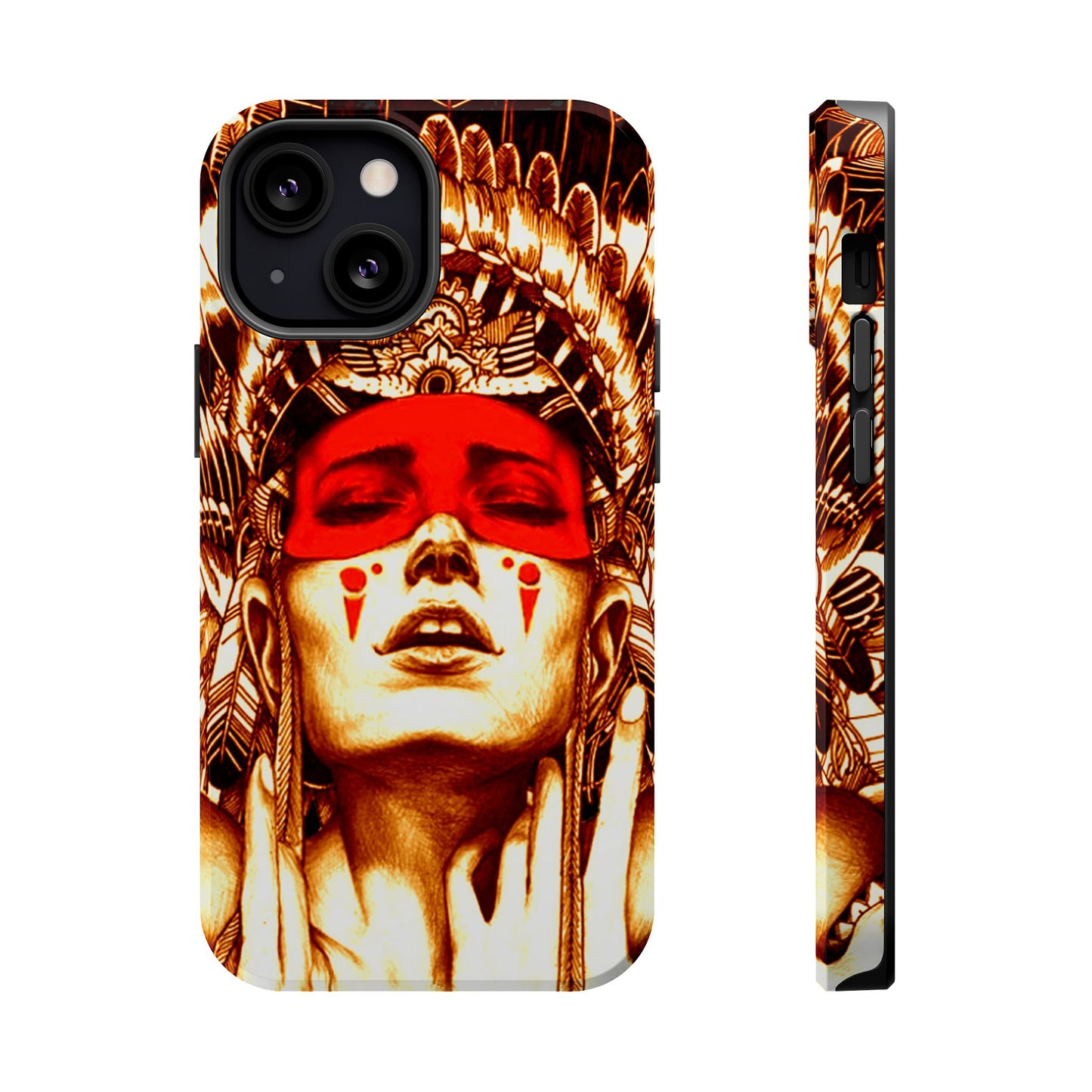 Native Art MagSafe® iPhone Tough Case Dual Layer Robust