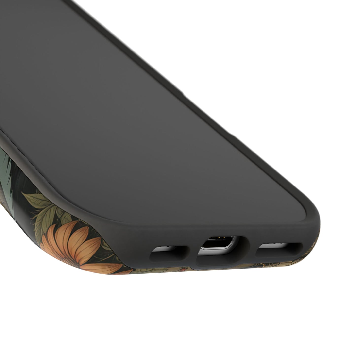 Cat on Skull MagSafe® iPhone Tough Case Dual Layer Robust