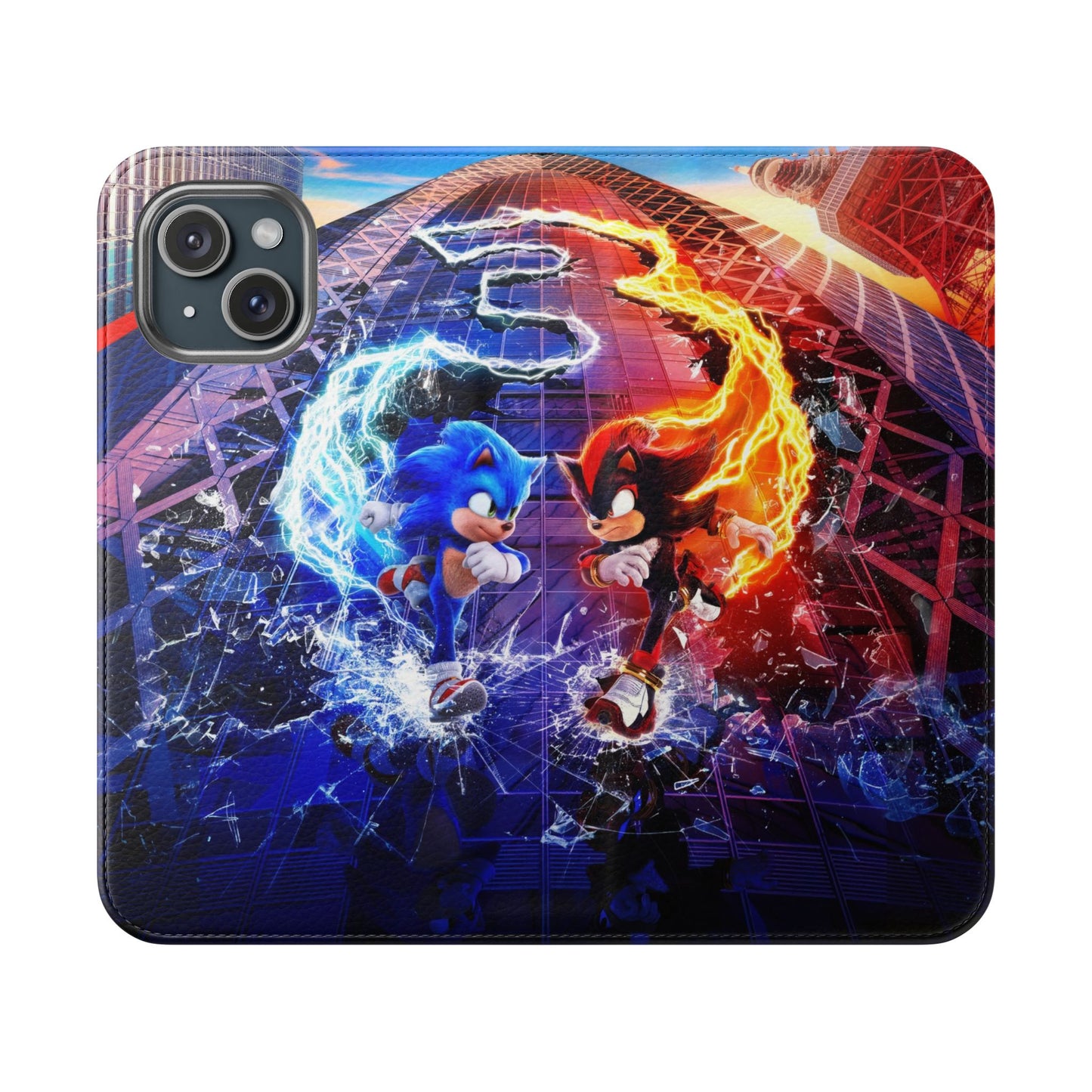 Sonic iPhone & Samsung Flip Case