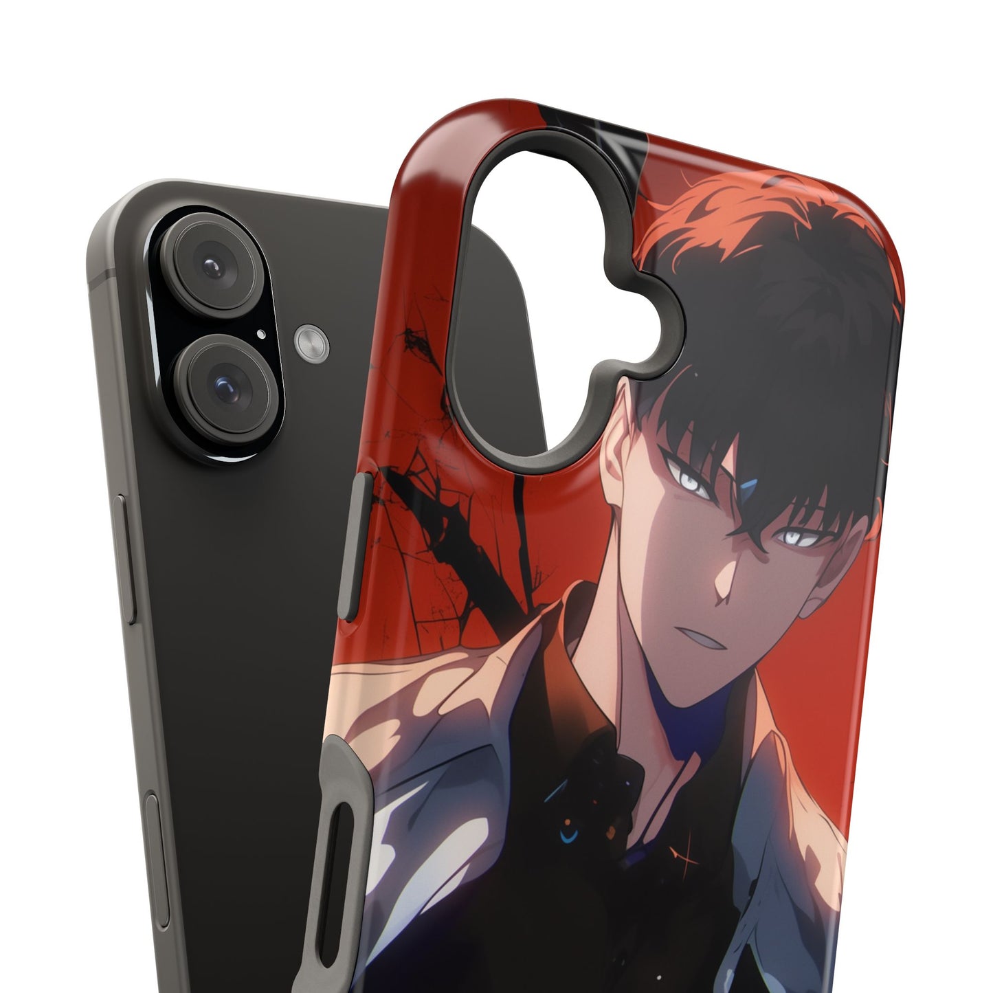 Sl Anime MagSafe® iPhone Tough Case Dual Layer Robust