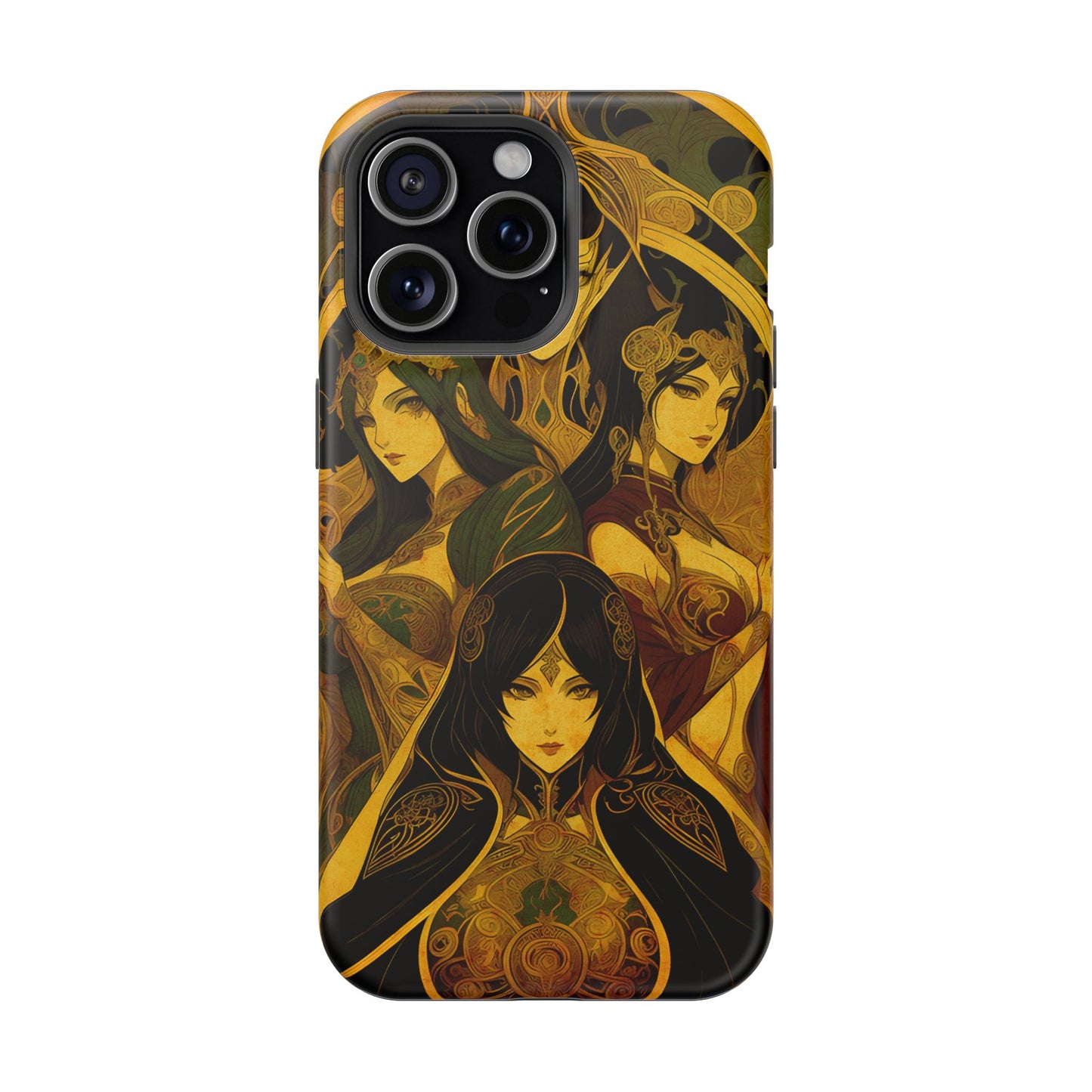 Anime Art MagSafe® iPhone Tough Case Dual Layer Robust