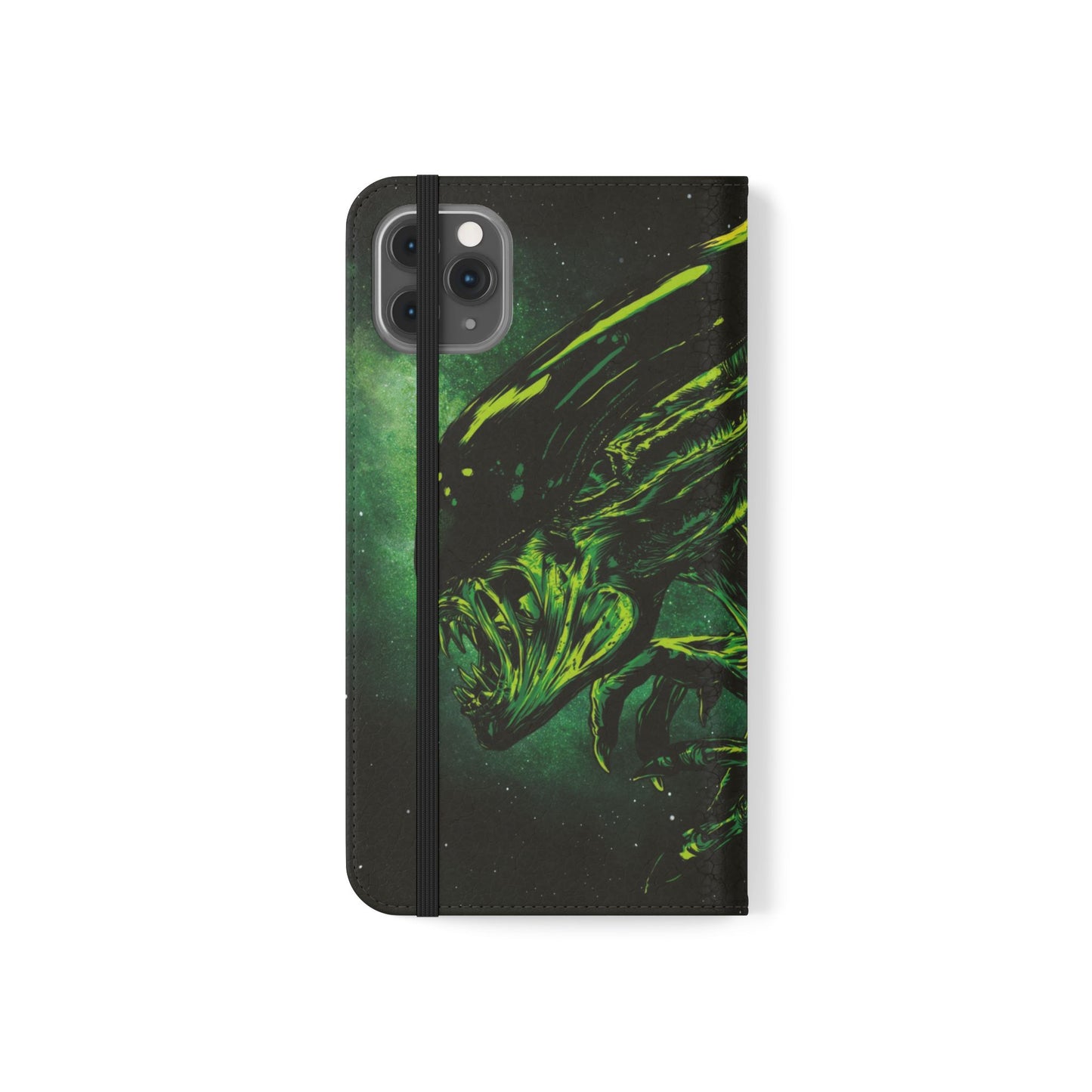 Alien iPhone & Samsung Flip Case