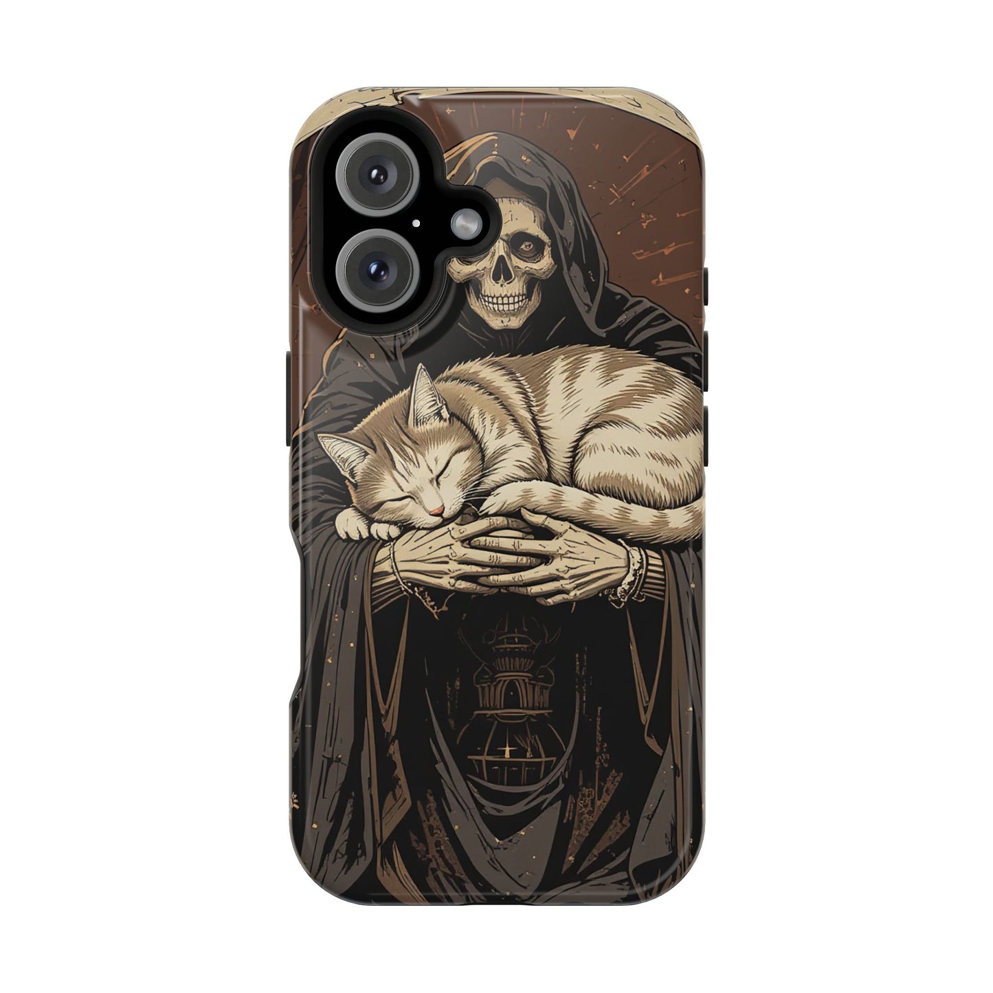 Cat of Death MagSafe® iPhone Tough Case Dual Layer Robust