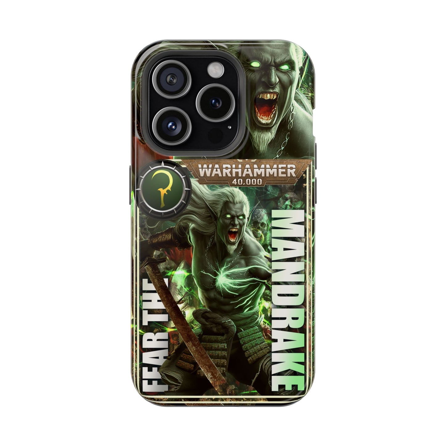 Warhamer Mandrake MagSafe® iPhone Tough Case Dual Layer Robust