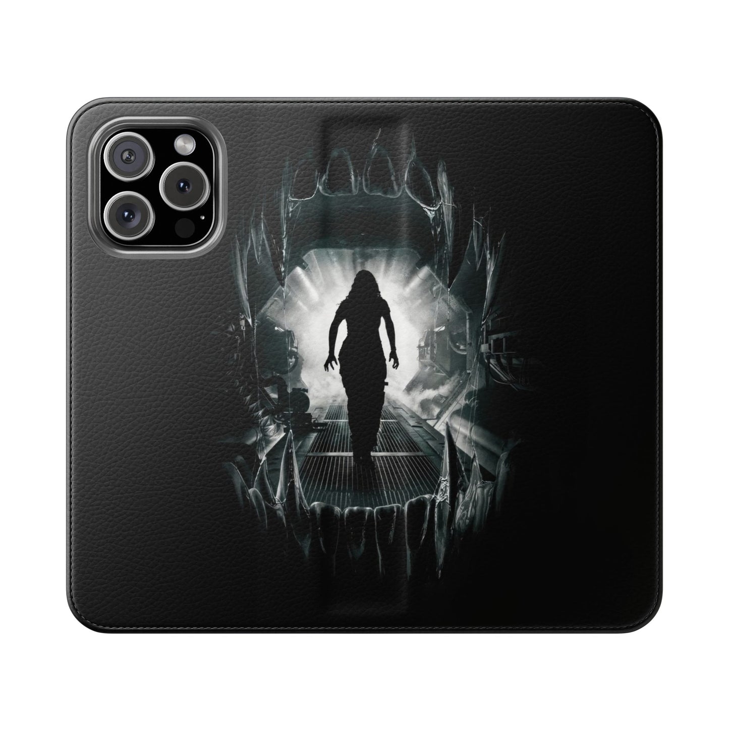 Alien iPhone & Samsung Flip Case