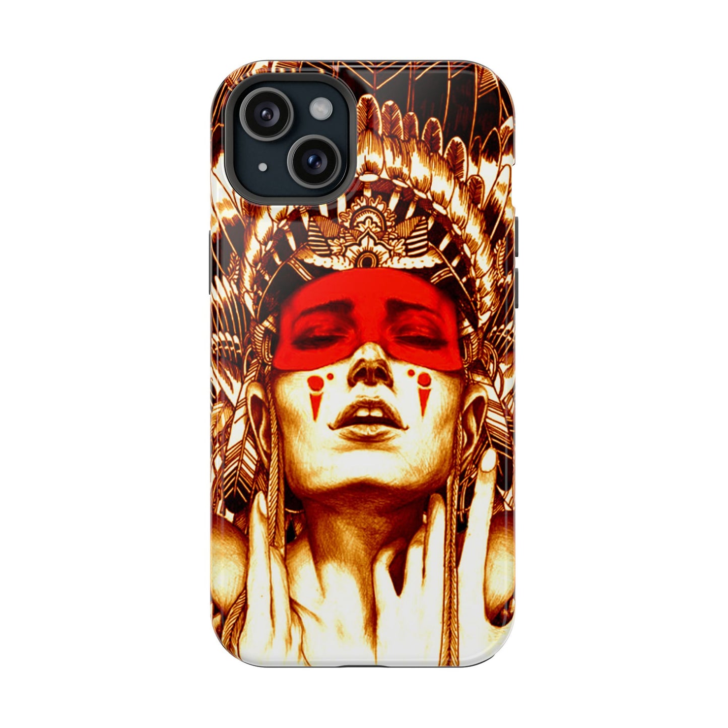 Native Art MagSafe® iPhone Tough Case Dual Layer Robust