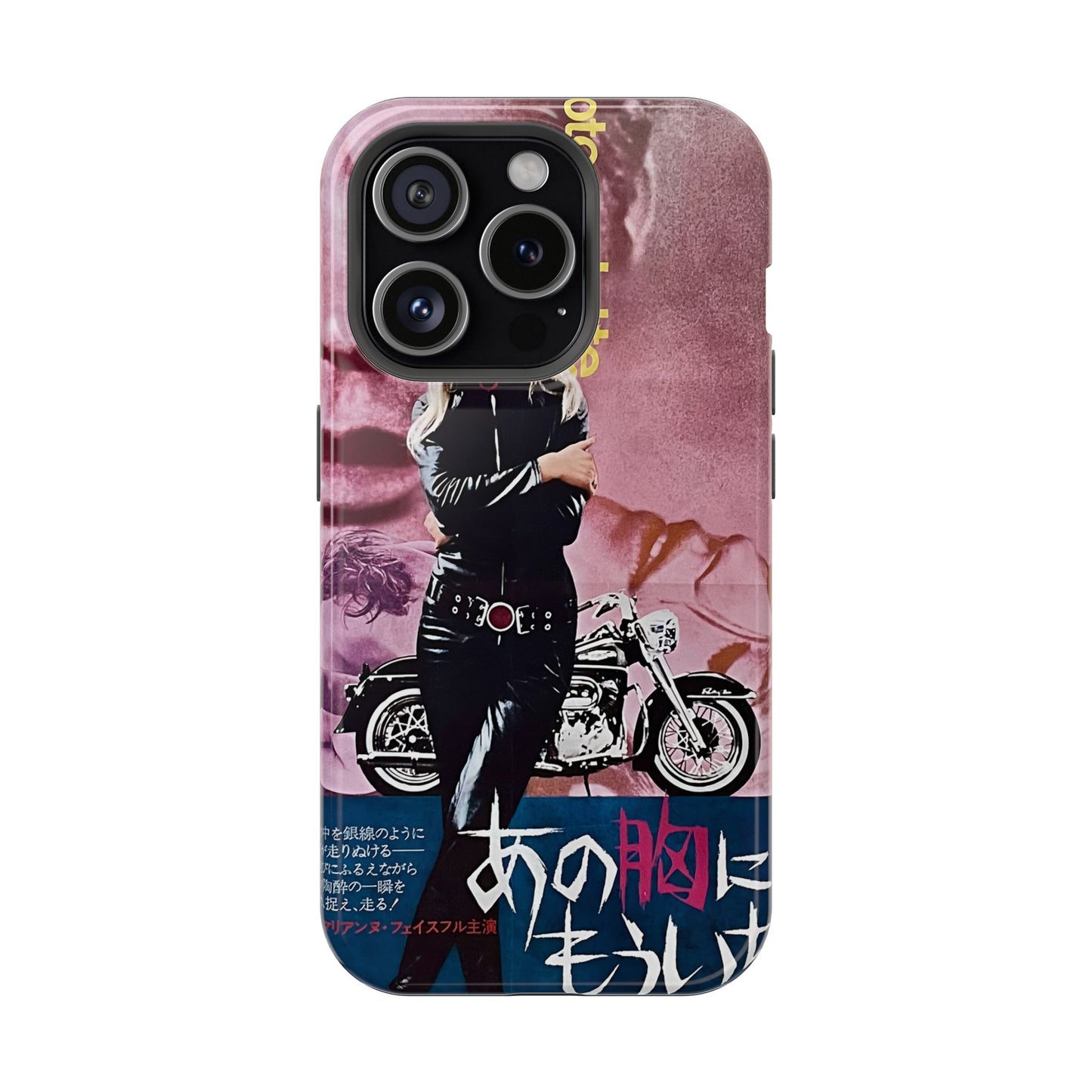 Girl on a Motorcycle MagSafe® iPhone Tough Case Dual Layer Robust