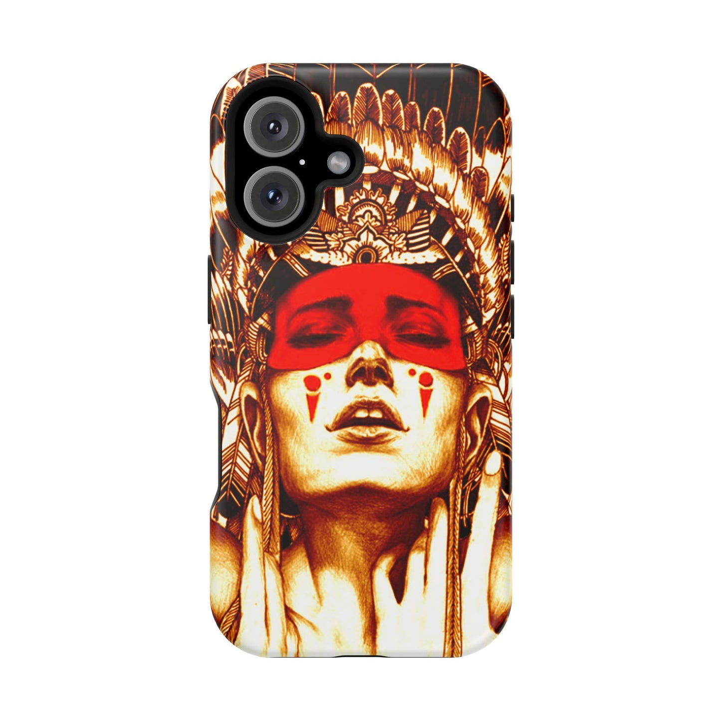 Native Art MagSafe® iPhone Tough Case Dual Layer Robust