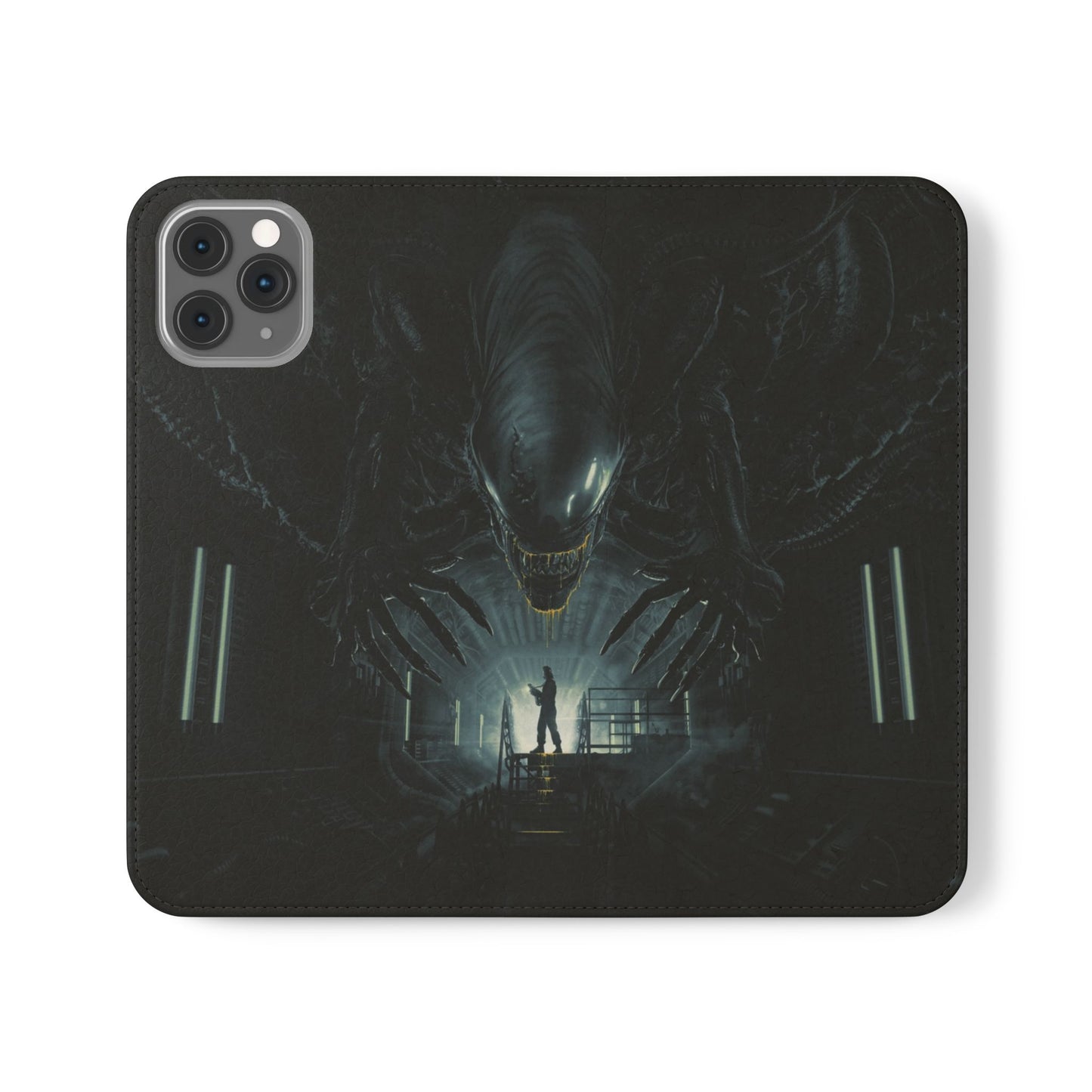 Smart Alien Flip Case for iPhone & Samsung | PhoneMags