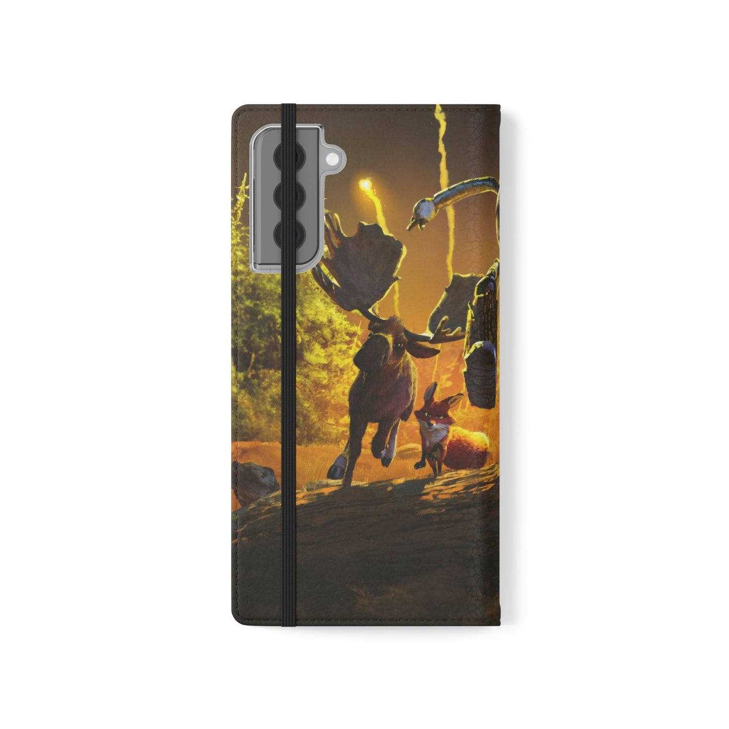 Wild Robot iPhone & Samsung Flip Case