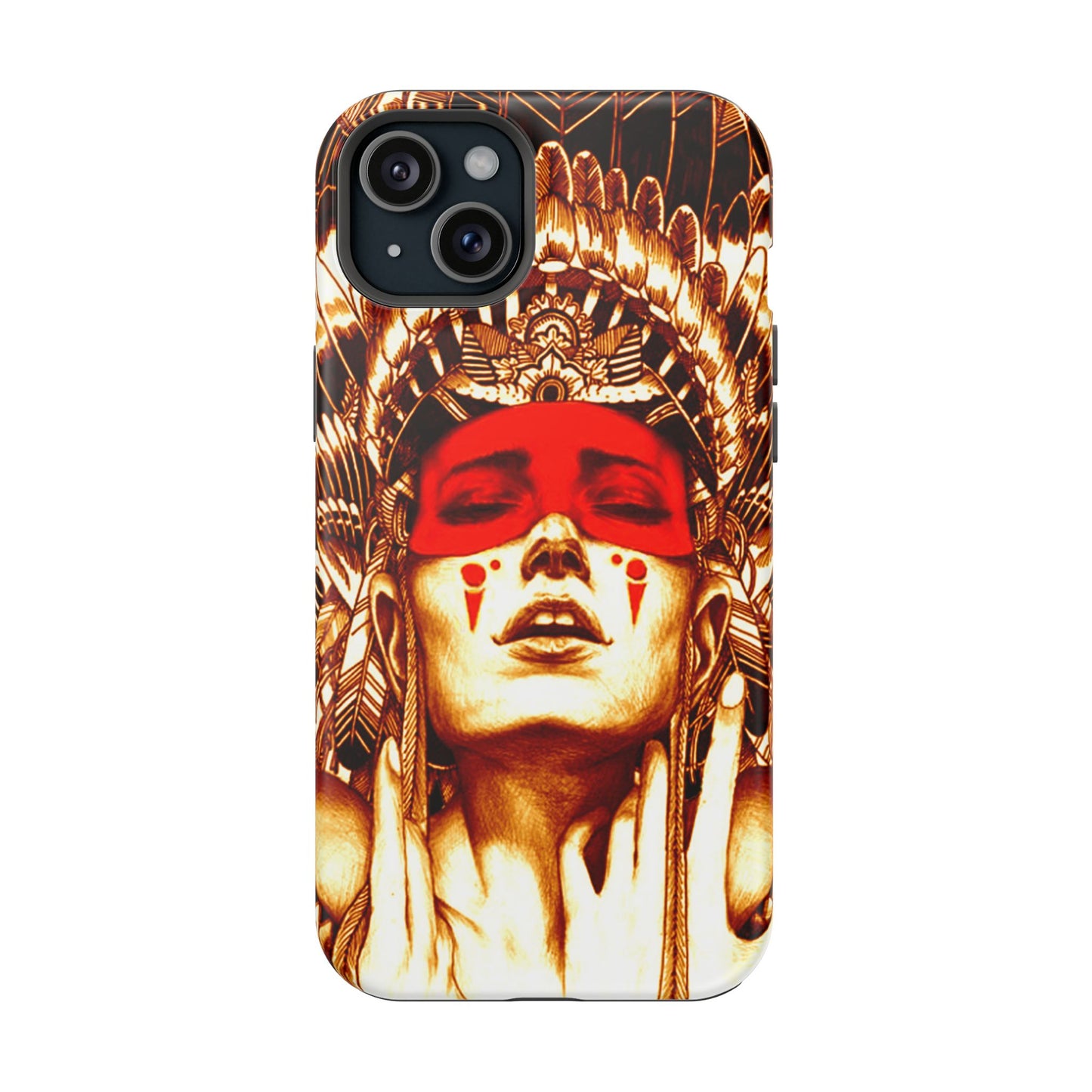 Native Art MagSafe® iPhone Tough Case Dual Layer Robust