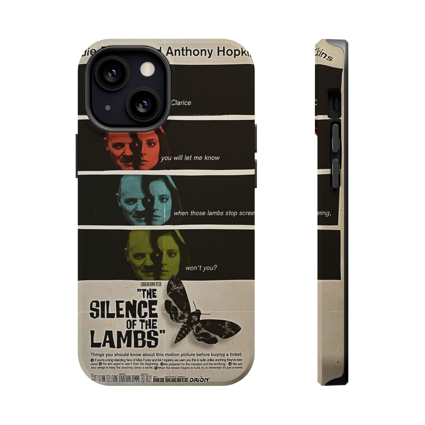 Silence of the Lambs MagSafe® iPhone Tough Case Dual Layer Robust