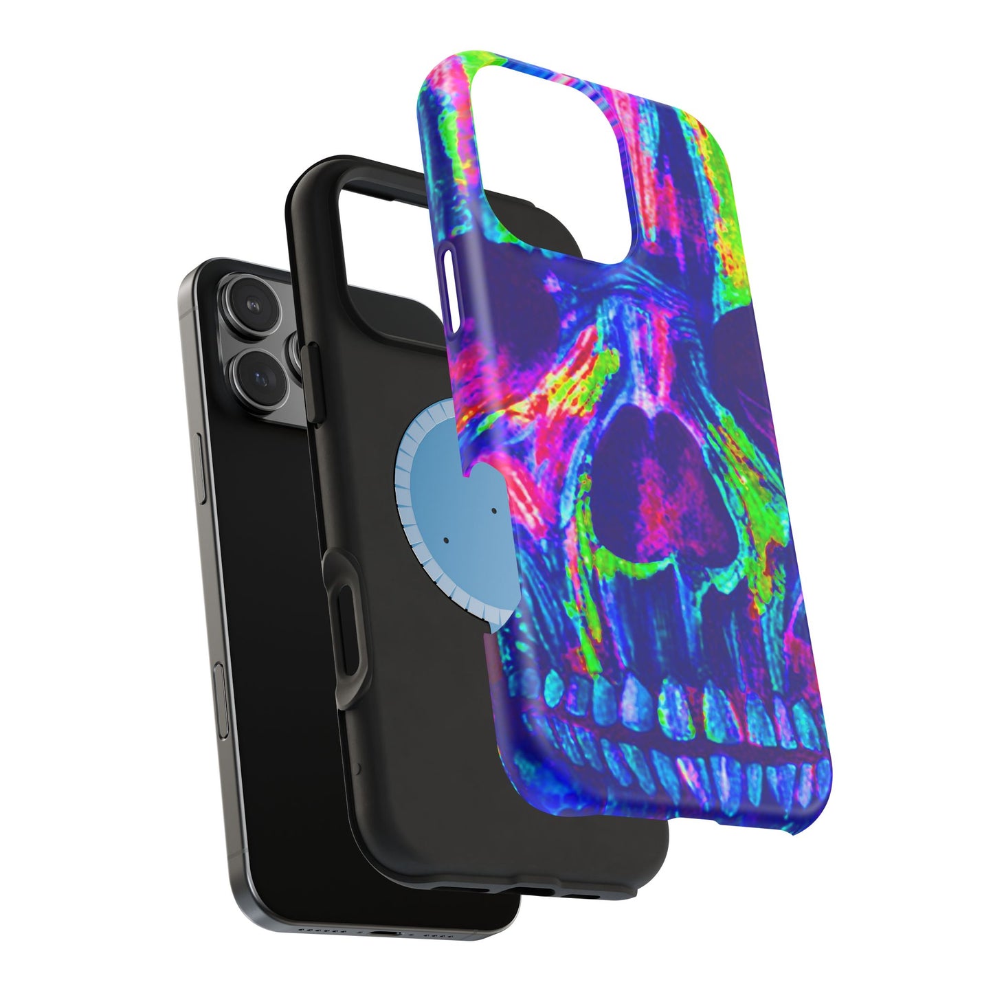 Skull Art MagSafe® iPhone Tough Case Dual Layer Robust