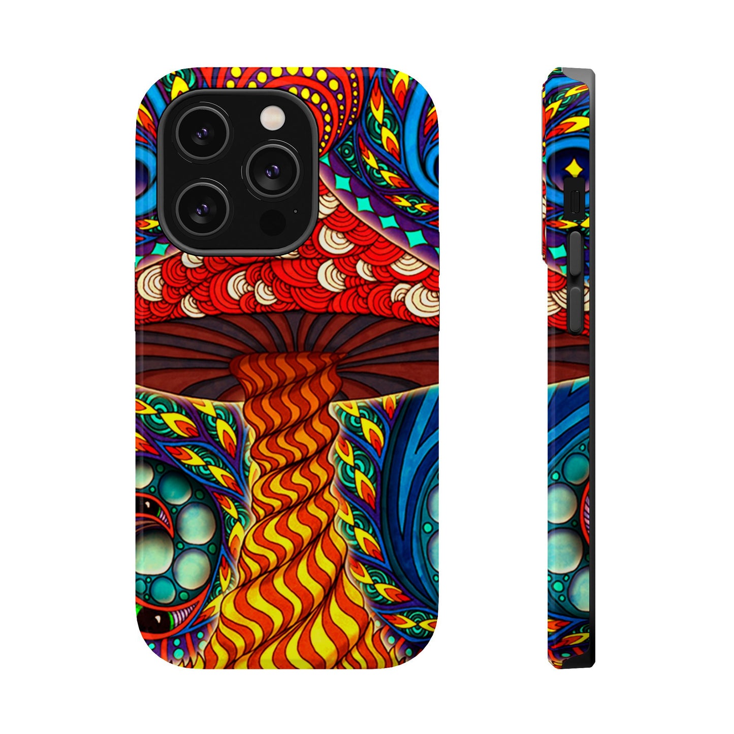 Shroom Art MagSafe® iPhone Tough Case Dual Layer Robust