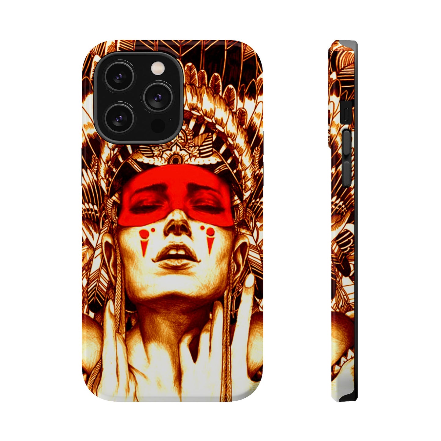 Native Art MagSafe® iPhone Tough Case Dual Layer Robust