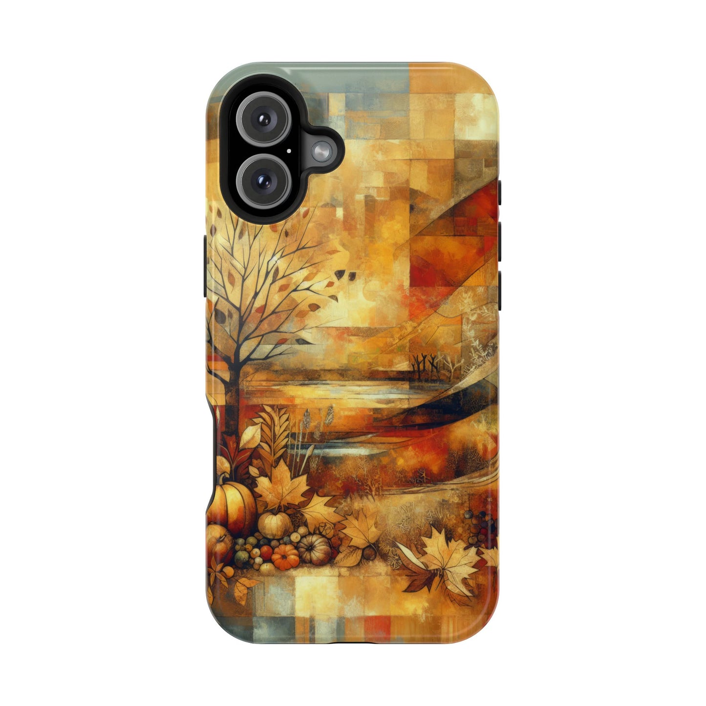 Art Nature MagSafe® iPhone Tough Case Dual Layer Robust