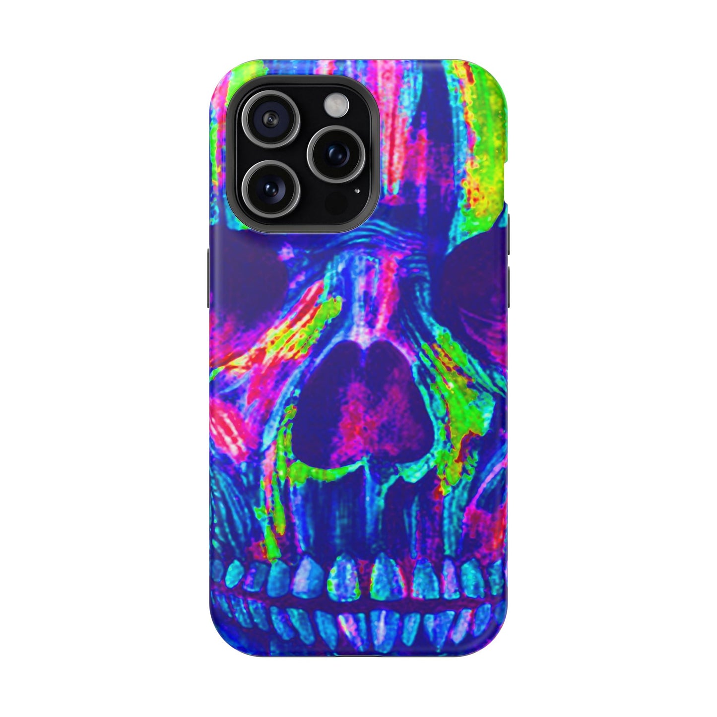 Skull Art MagSafe® iPhone Tough Case Dual Layer Robust