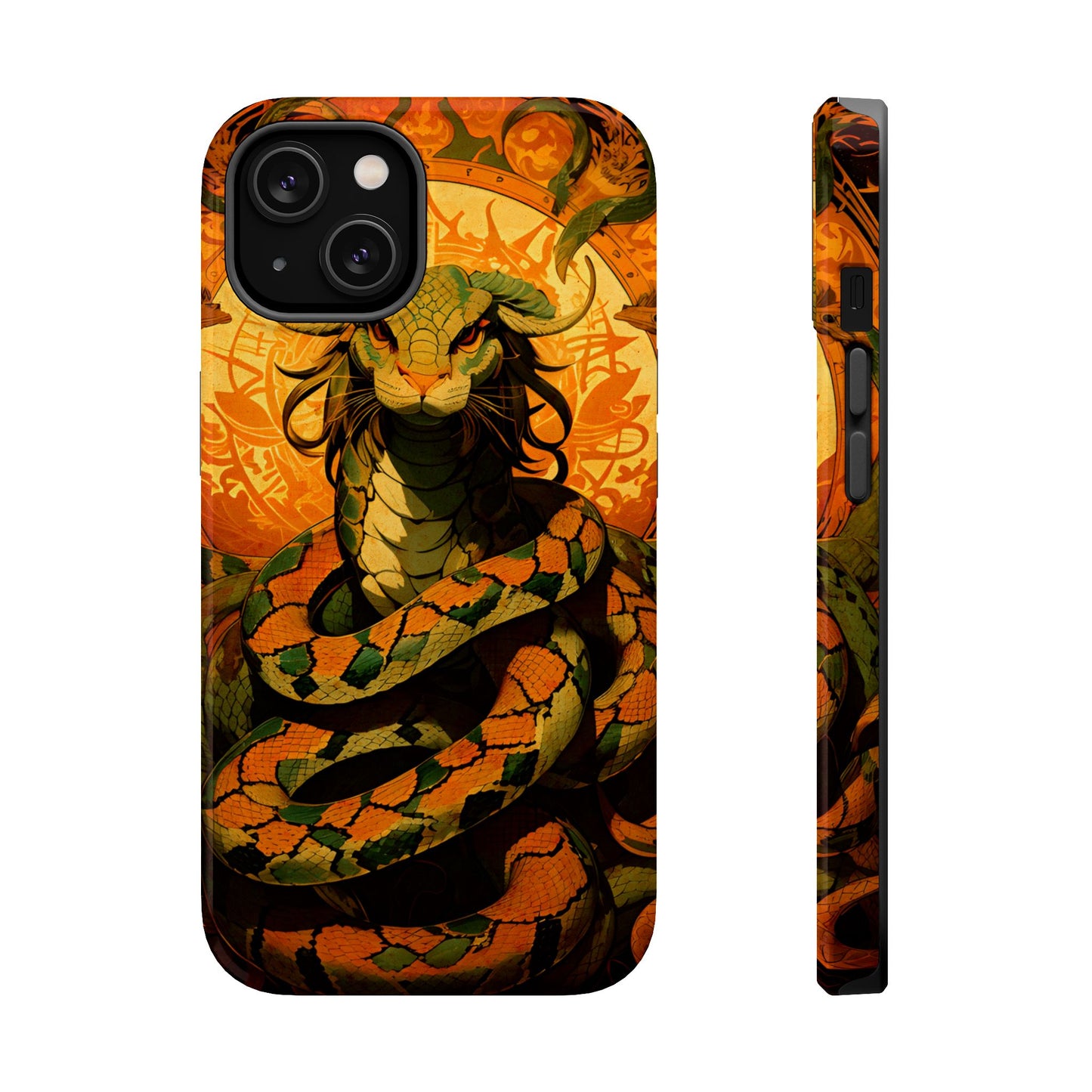 Serpent  Art MagSafe® iPhone Tough Case Dual Layer Robust