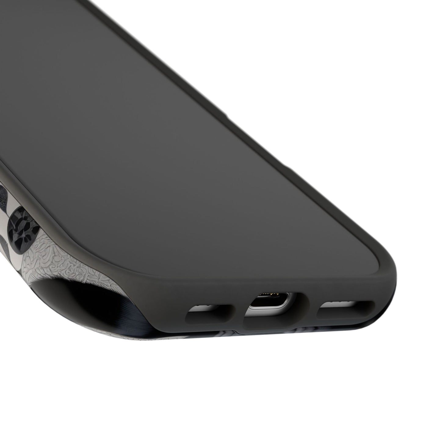 Abstract Cat MagSafe® iPhone Tough Case Dual Layer Robust