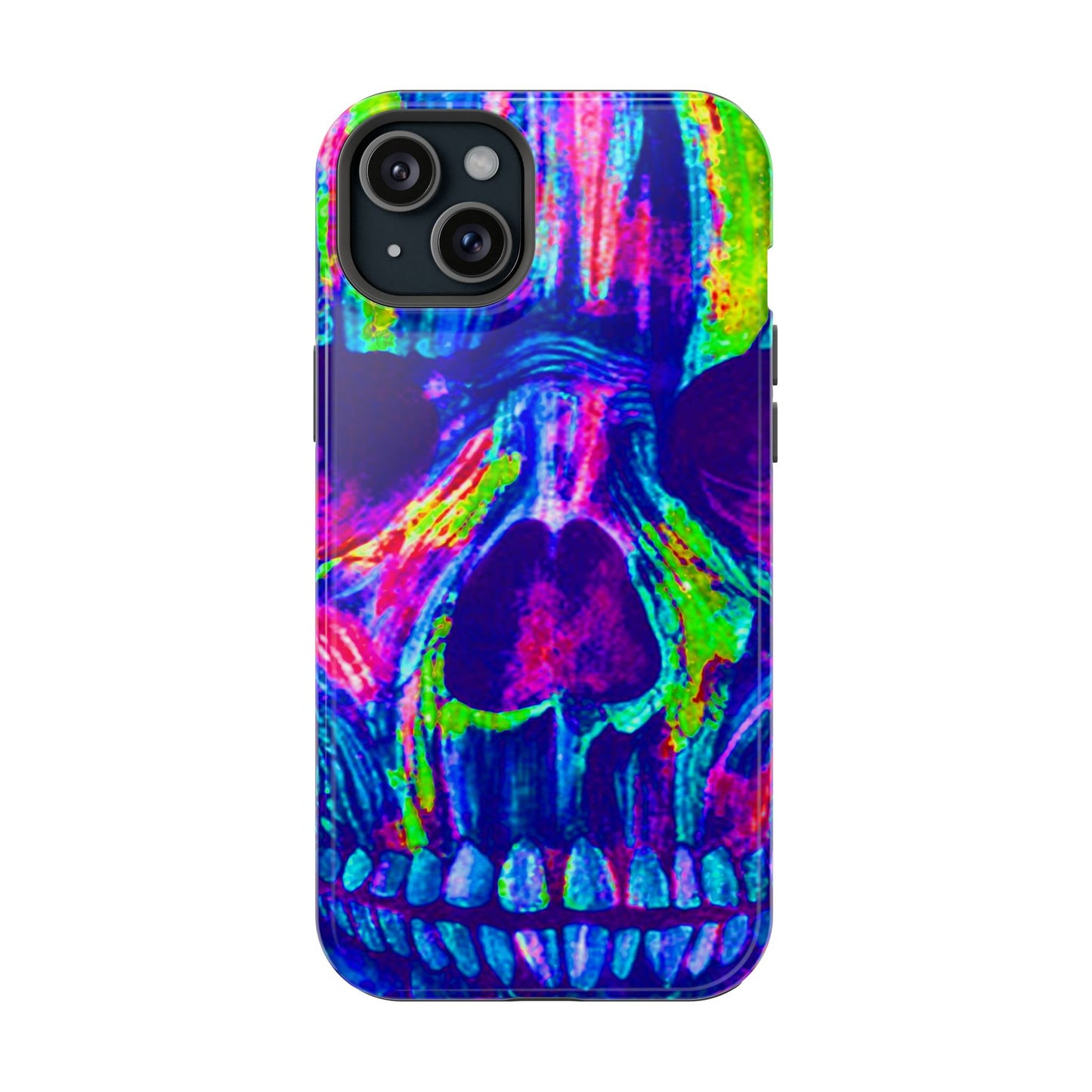 Skull Art MagSafe® iPhone Tough Case Dual Layer Robust